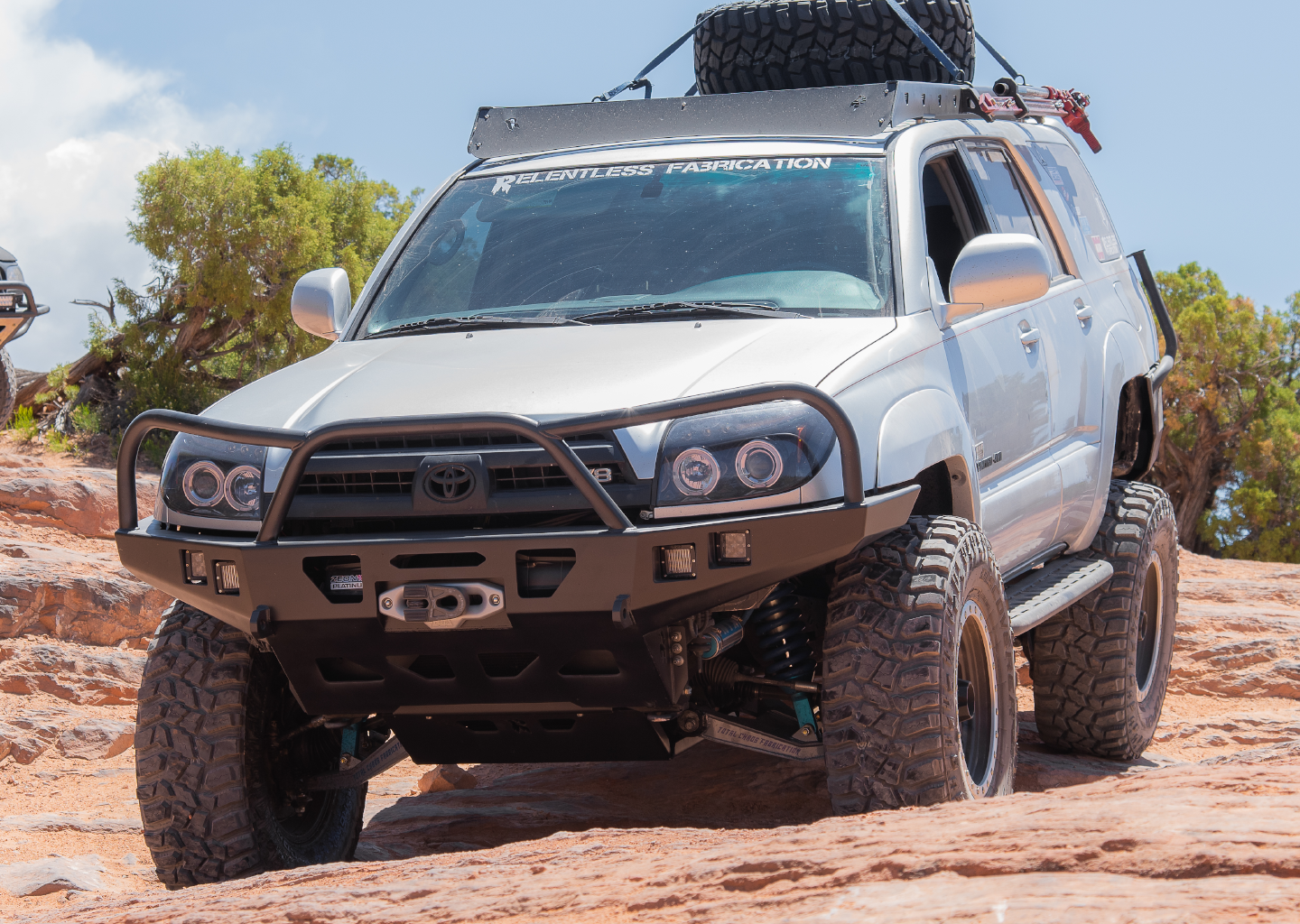 2003-2005 4Runner Front Plate Bumper