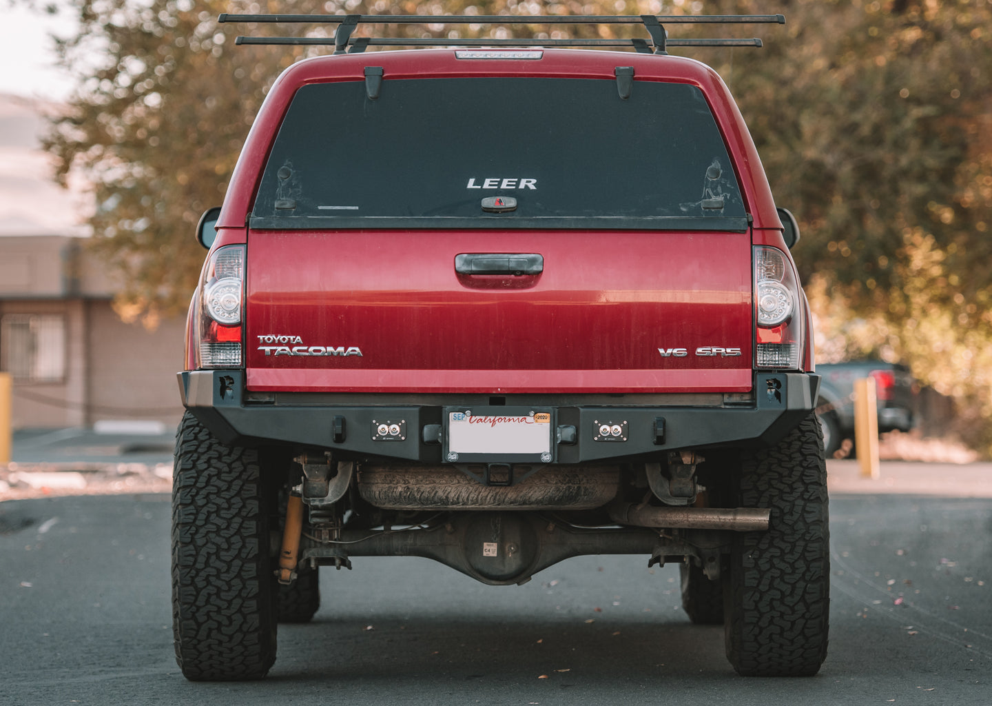 Relentless Off-Road - 2005-2015 Tacoma High Clearance Rear Plate Bumper