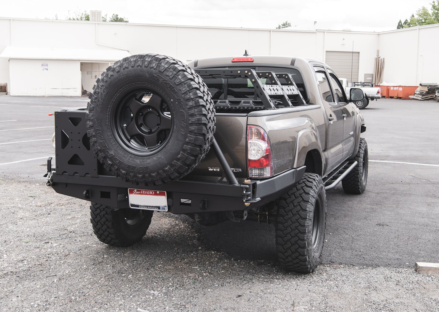 Relentless Off-Road - 2005-2015 Tacoma High Clearance Rear Plate Bumper