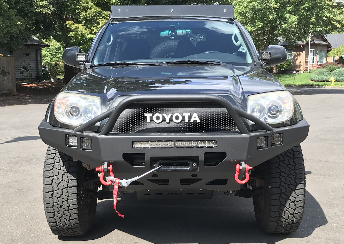 2006-2009 4Runner Front Plate Bumper