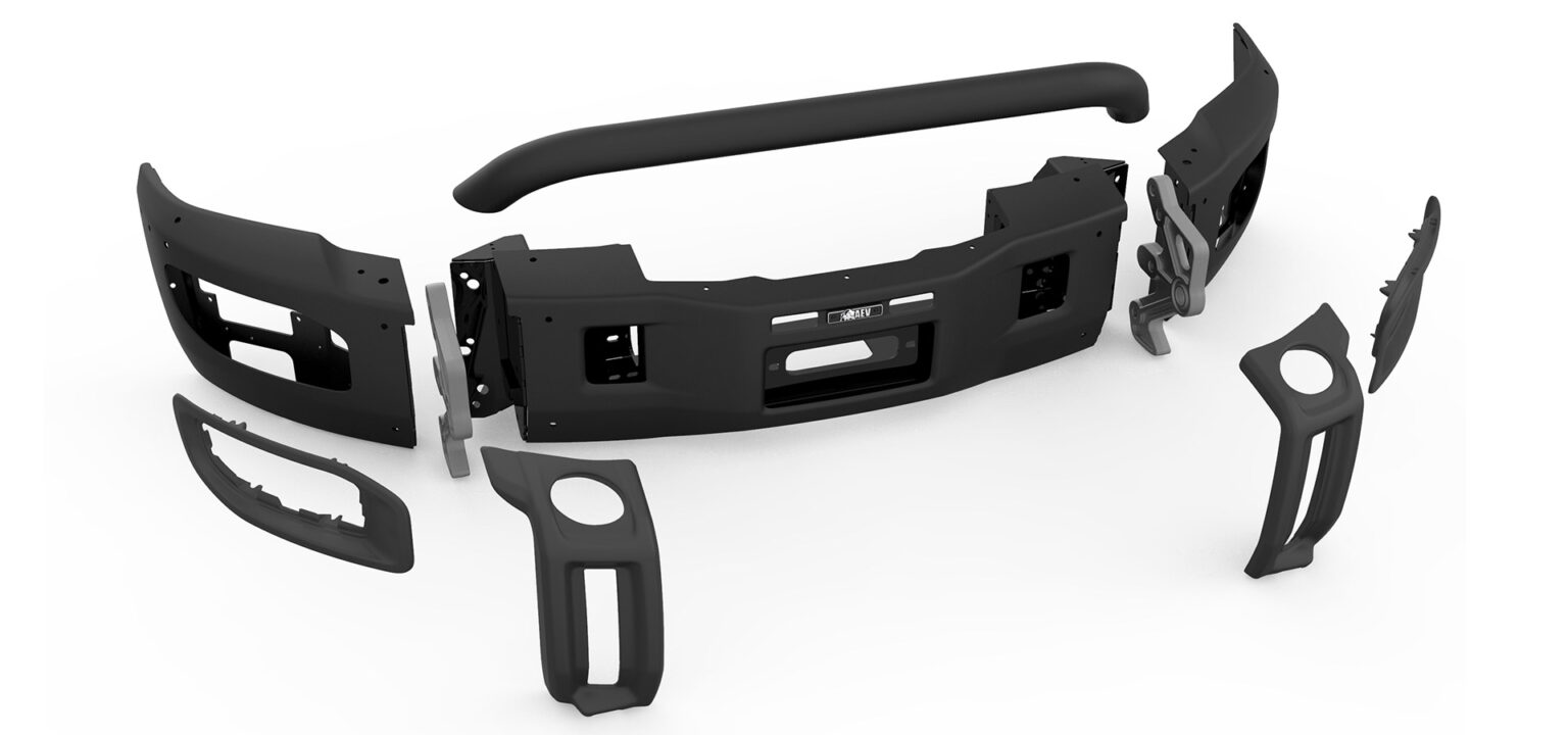 2019+ HD Ram Front Bumper image 2