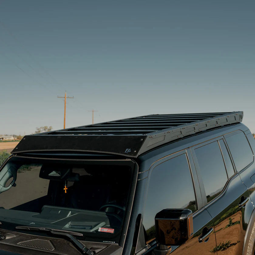 C4 Fabrication - Land Cruiser/GX550 Roof Rack with Optional Light Bar Mount / 250 Series / 2024-2025