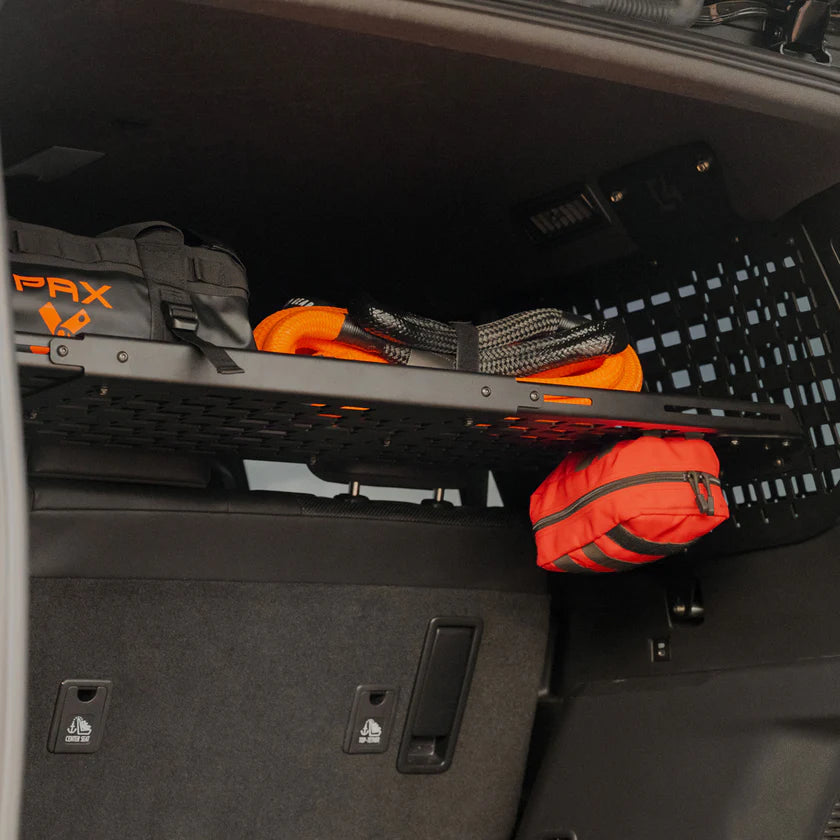 C4 Fabrication - Land Cruiser Add-On Shelf for Rear Window MOLLE Panels / 250 Series / 2024-2025