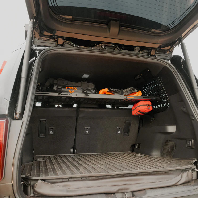 C4 Fabrication - Land Cruiser Add-On Shelf for Rear Window MOLLE Panels / 250 Series / 2024-2025