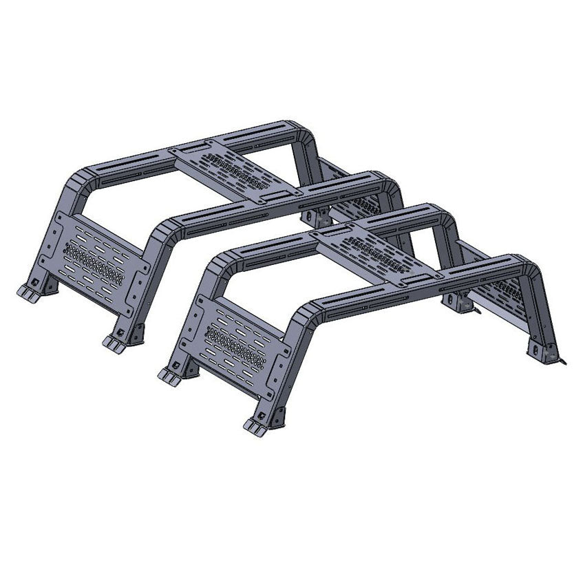 THORAX BED RACK SYSTEM- FITS DIAMOND BACK COVERS 2005-2020 TACOMA Chassis Unlimited Inc.