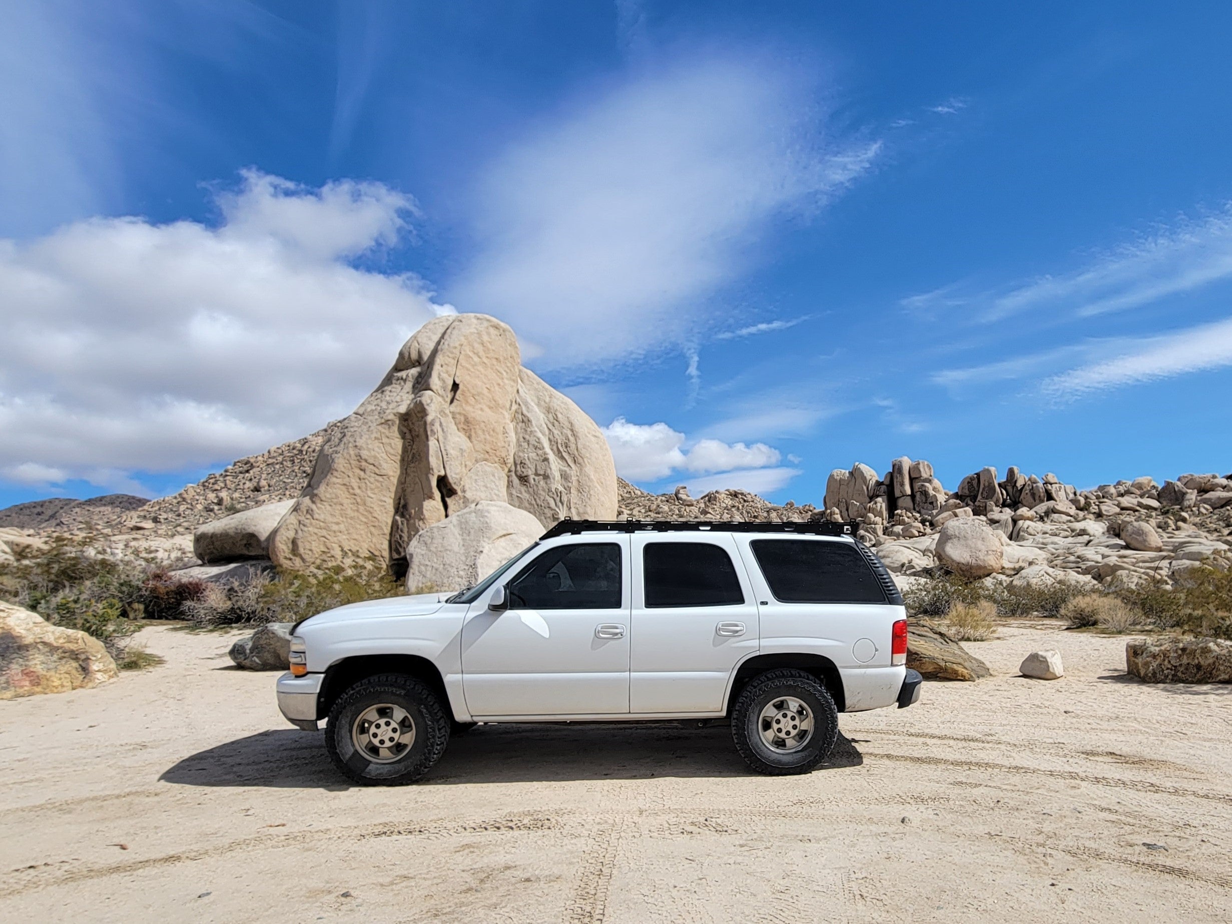 2000-2006 Chevy Tahoe Roof Rack Baseline Overland Side