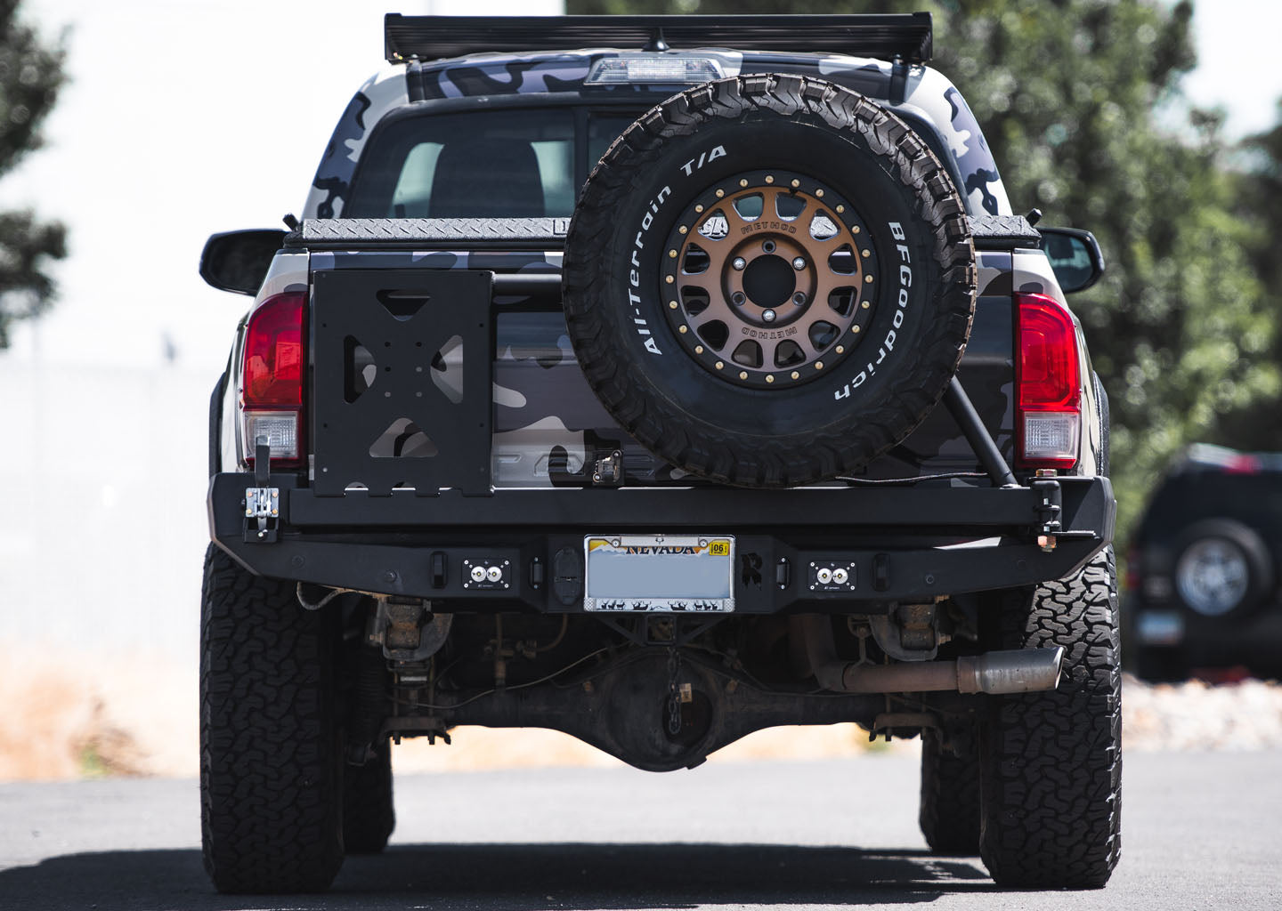 Relentless Off-Road - 2016-2023 Tacoma High Clearance Rear Bumper