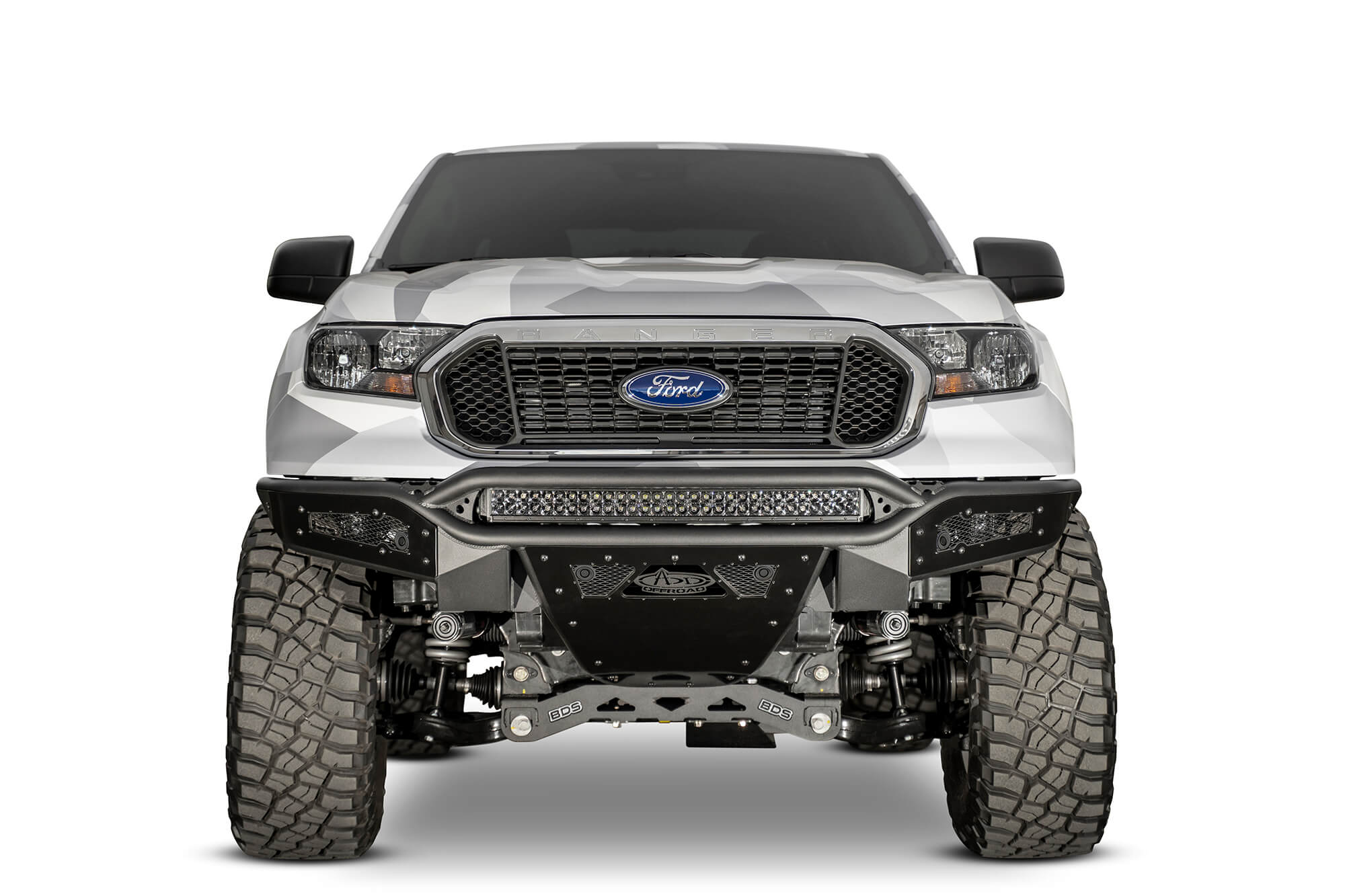 ADD - Stealth R Front Bumper w/ sensors | 19-24 Ranger