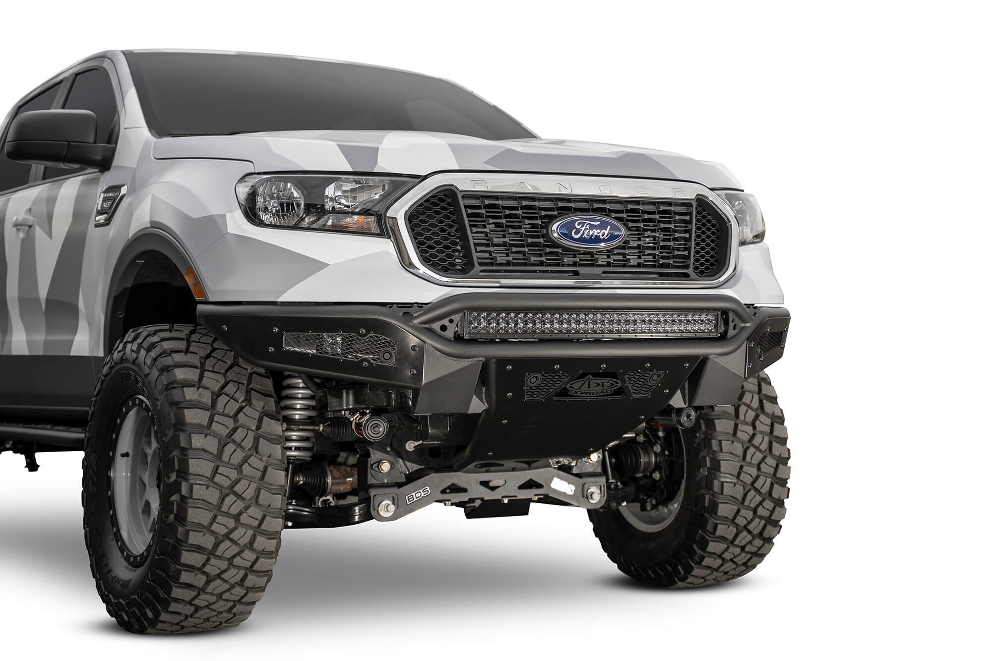 ADD - Stealth R Front Bumper w/ sensors | 19-24 Ranger