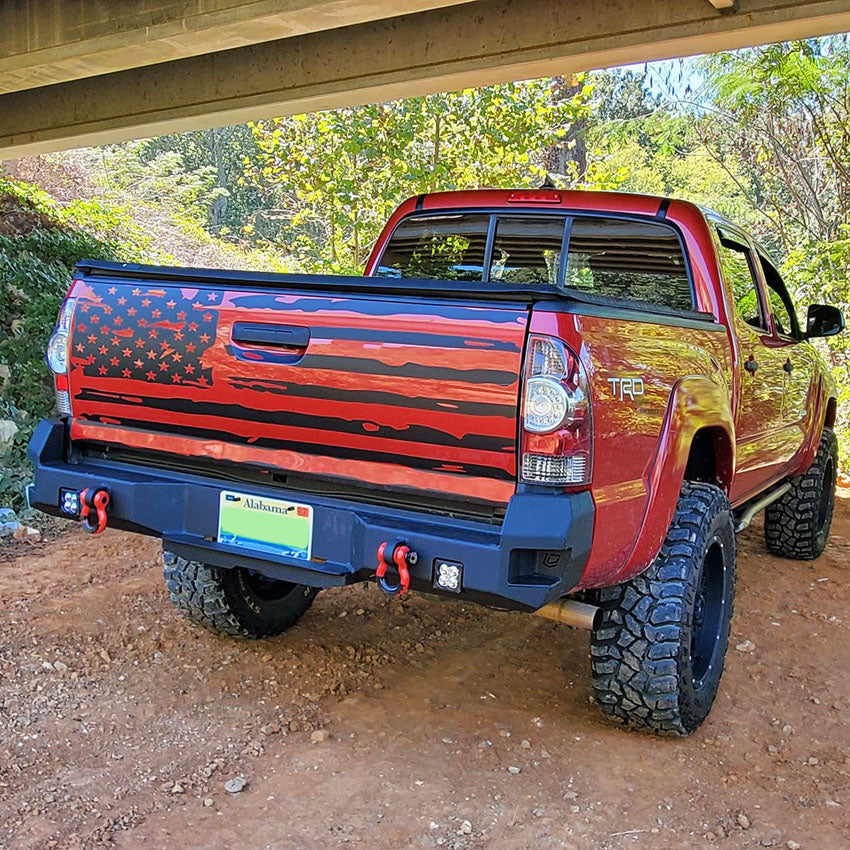 shop 2005-2015 toyota tacoma octane rear bumper