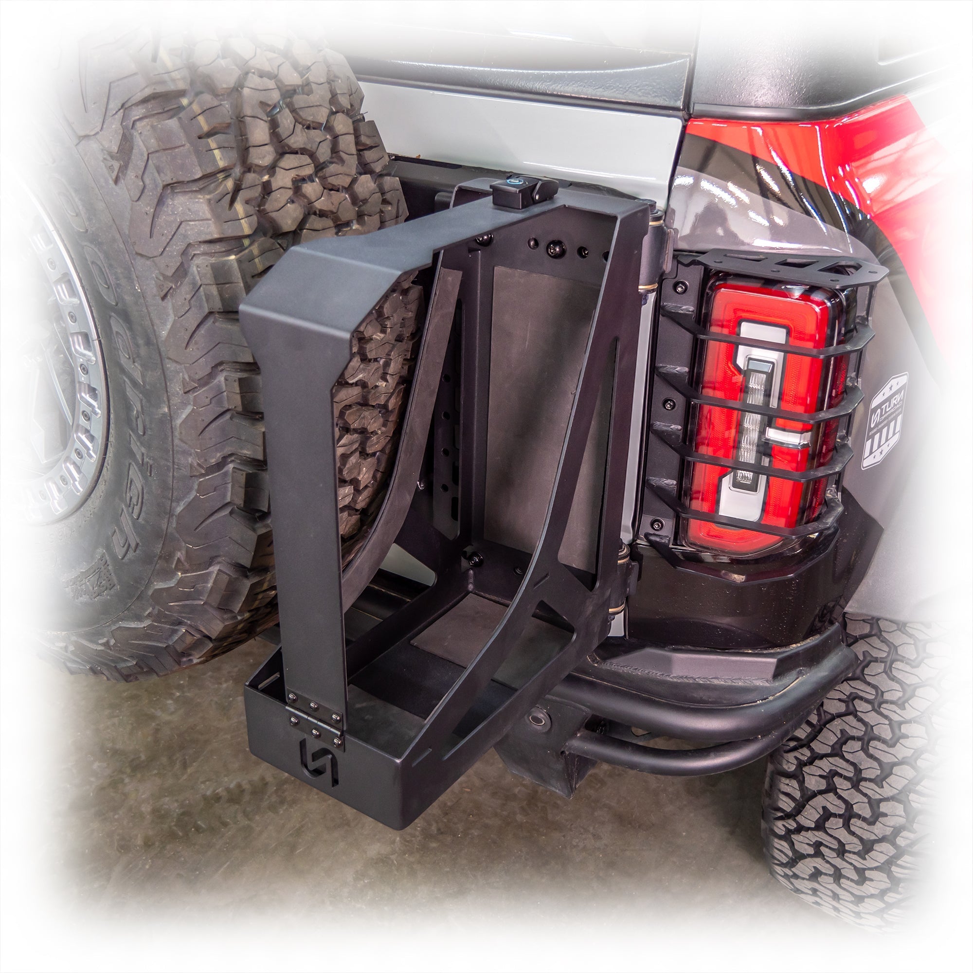 2021+ Bronco Tailgate Molle Panel/ Mount - Turn Offroad