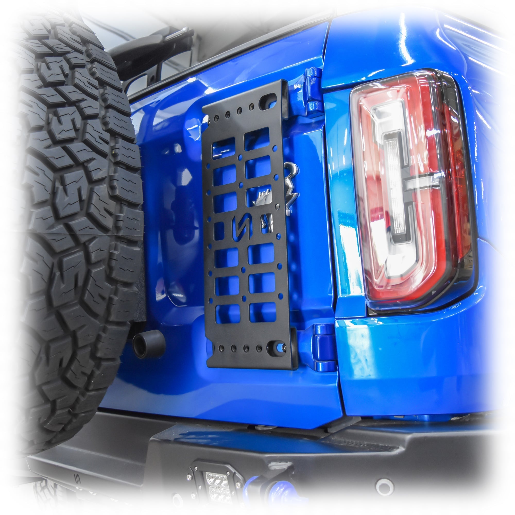 2021+ Bronco Tailgate Molle Panel/ Mount - Turn Offroad