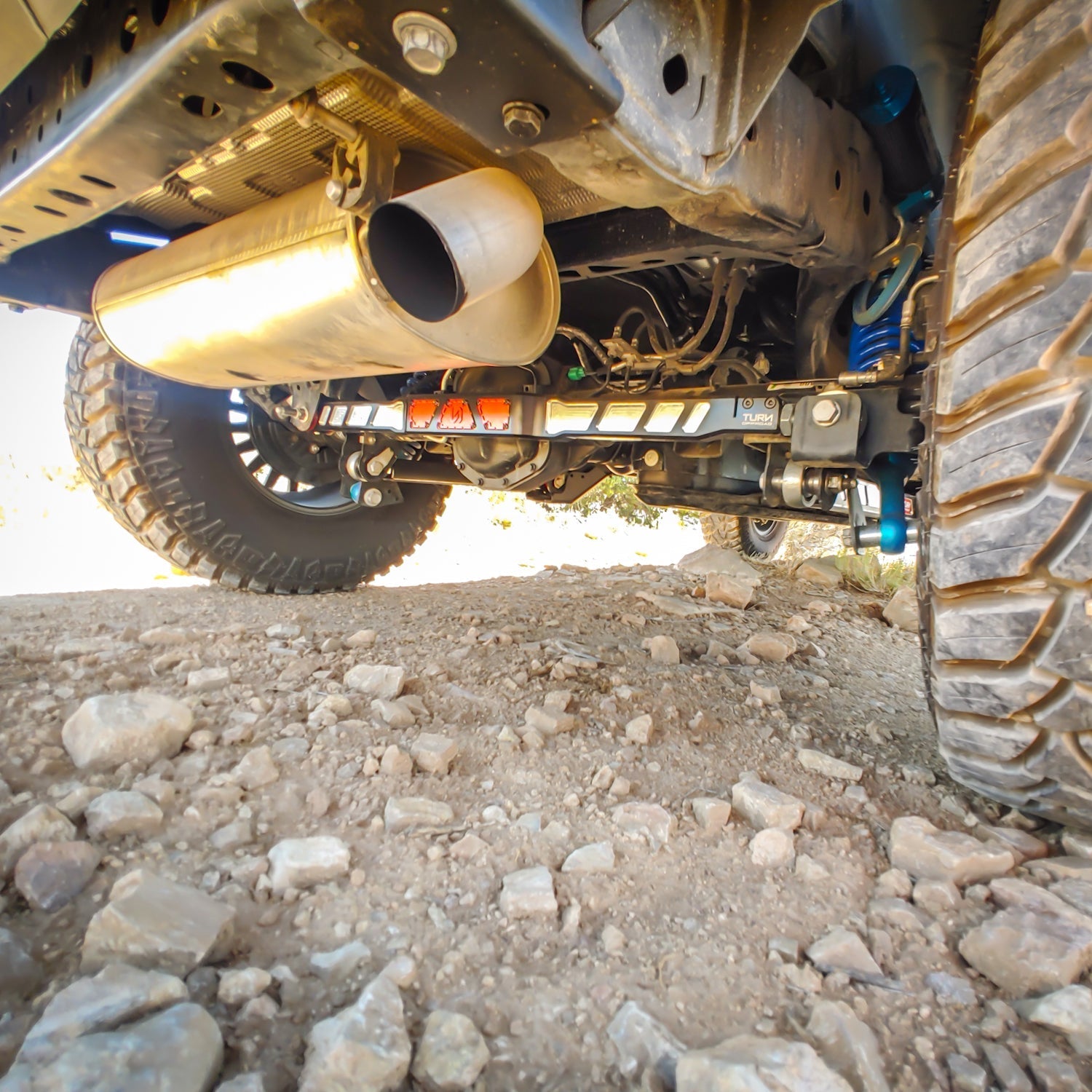 2021+ Ford Bronco Billet Aluminum Track Bar - Turn Offroad