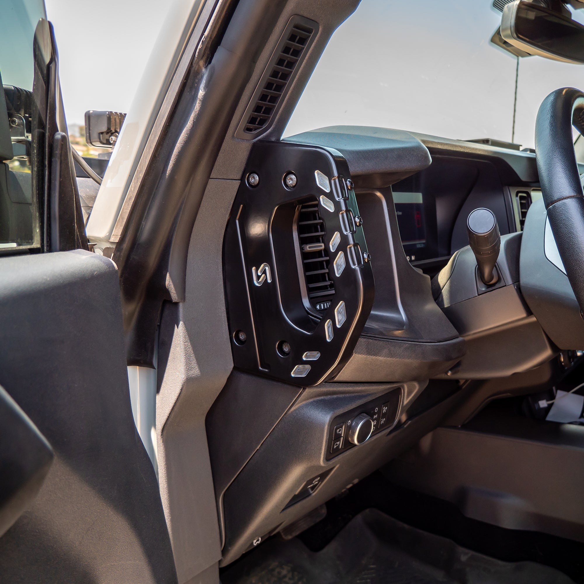 2021+ Ford Bronco Billet Dash Side Handles - Pair - Turn Offroad