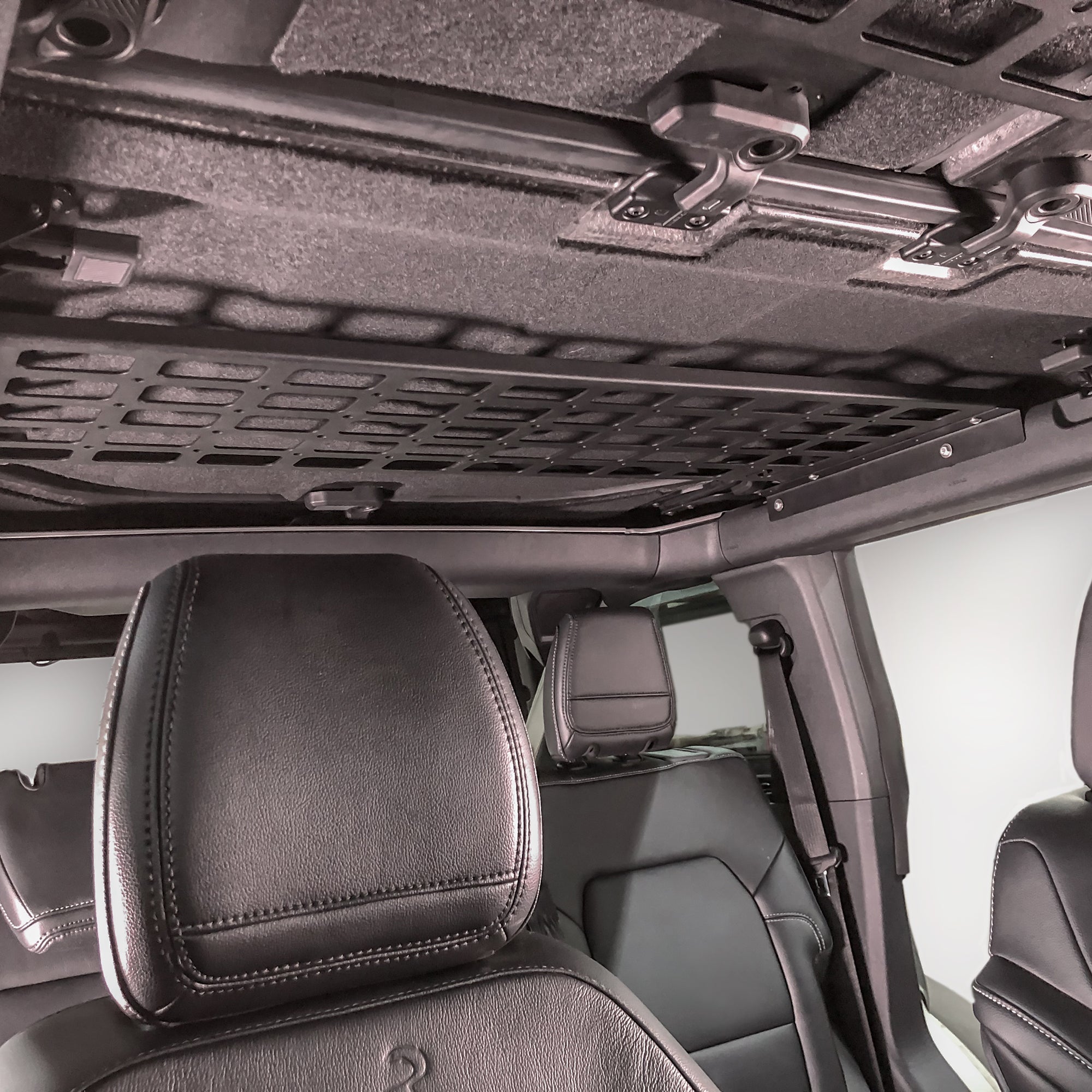 2021+ Ford Bronco Overhead MOLLE Panel Storage Kit - Turn Offroad