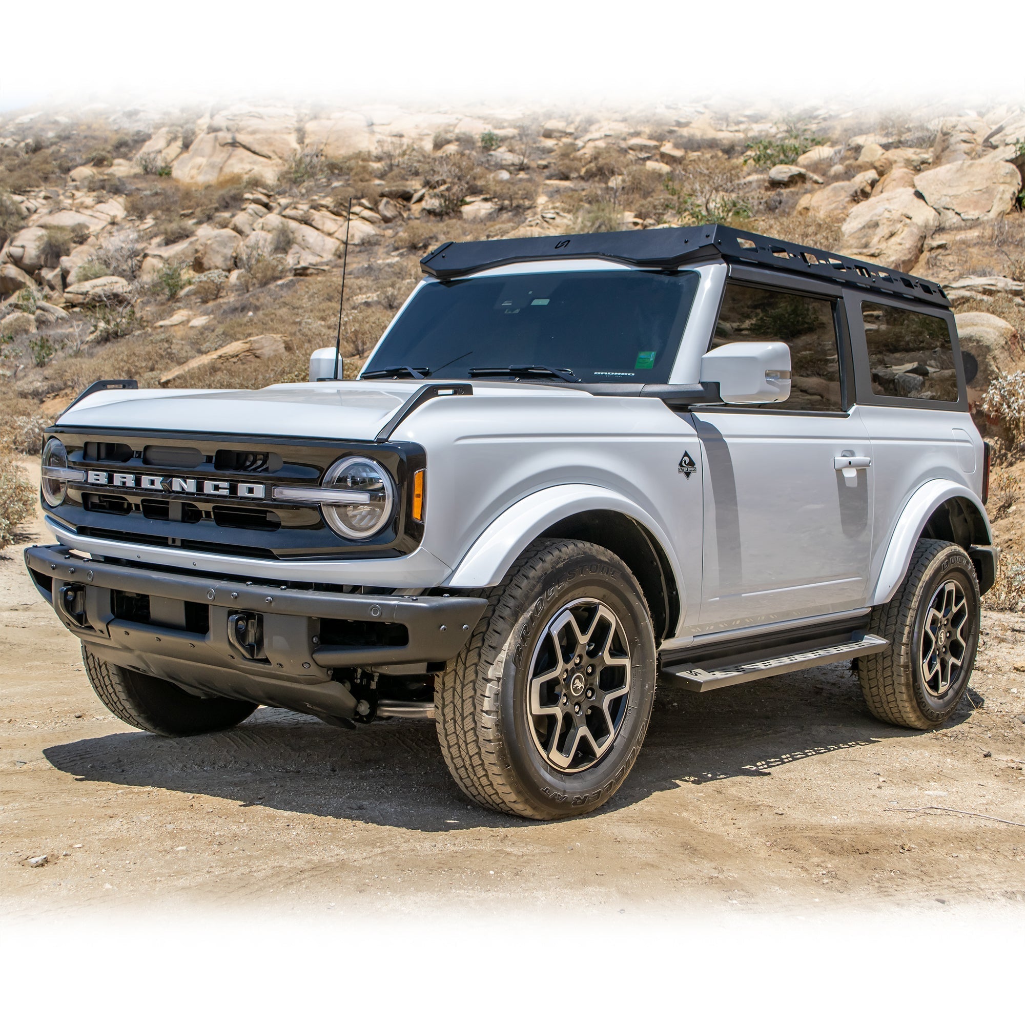 2021+ Ford Bronco Roof Rack 2 - Door - Turn Offroad