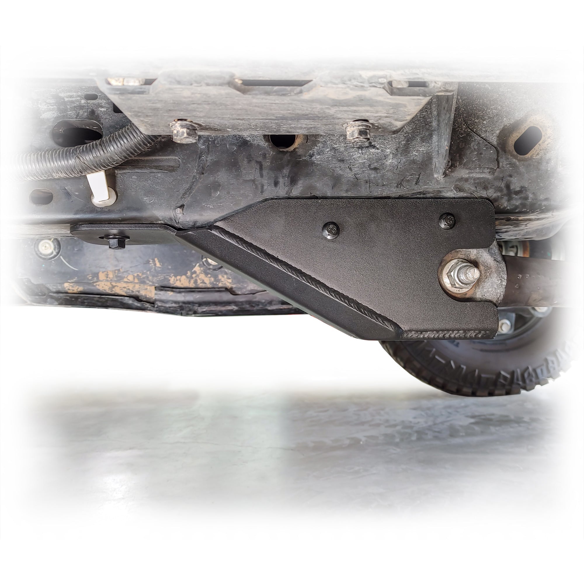 2021+ Ford Bronco Skid Plates - Rear Lower Control Arm - Pair (4 Door Only) - Turn Offroad