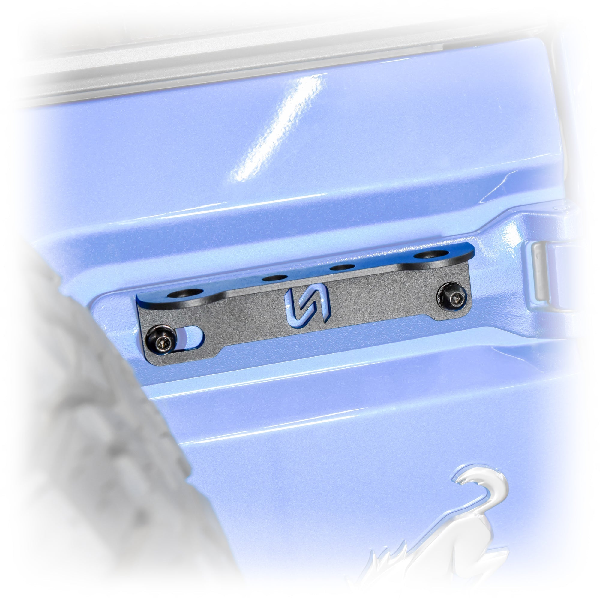 2021+ Ford Bronco Tailgate Hinge Antenna/Whip Mount - Turn Offroad