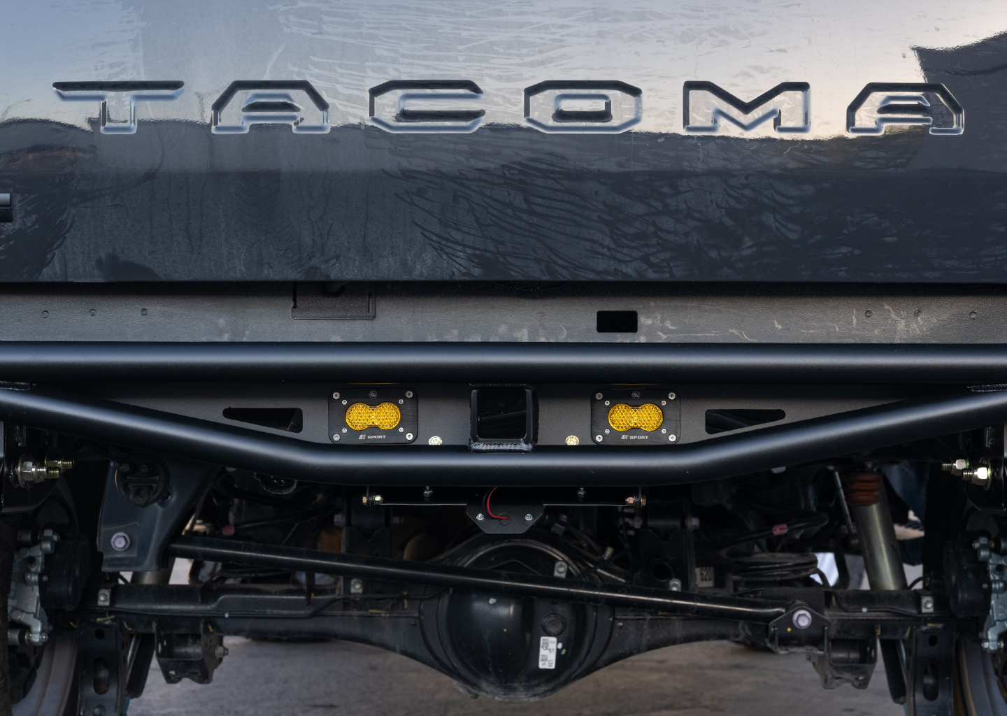 2024+ Tacoma "Black Diamond Series" High Clearance Rear Bumper