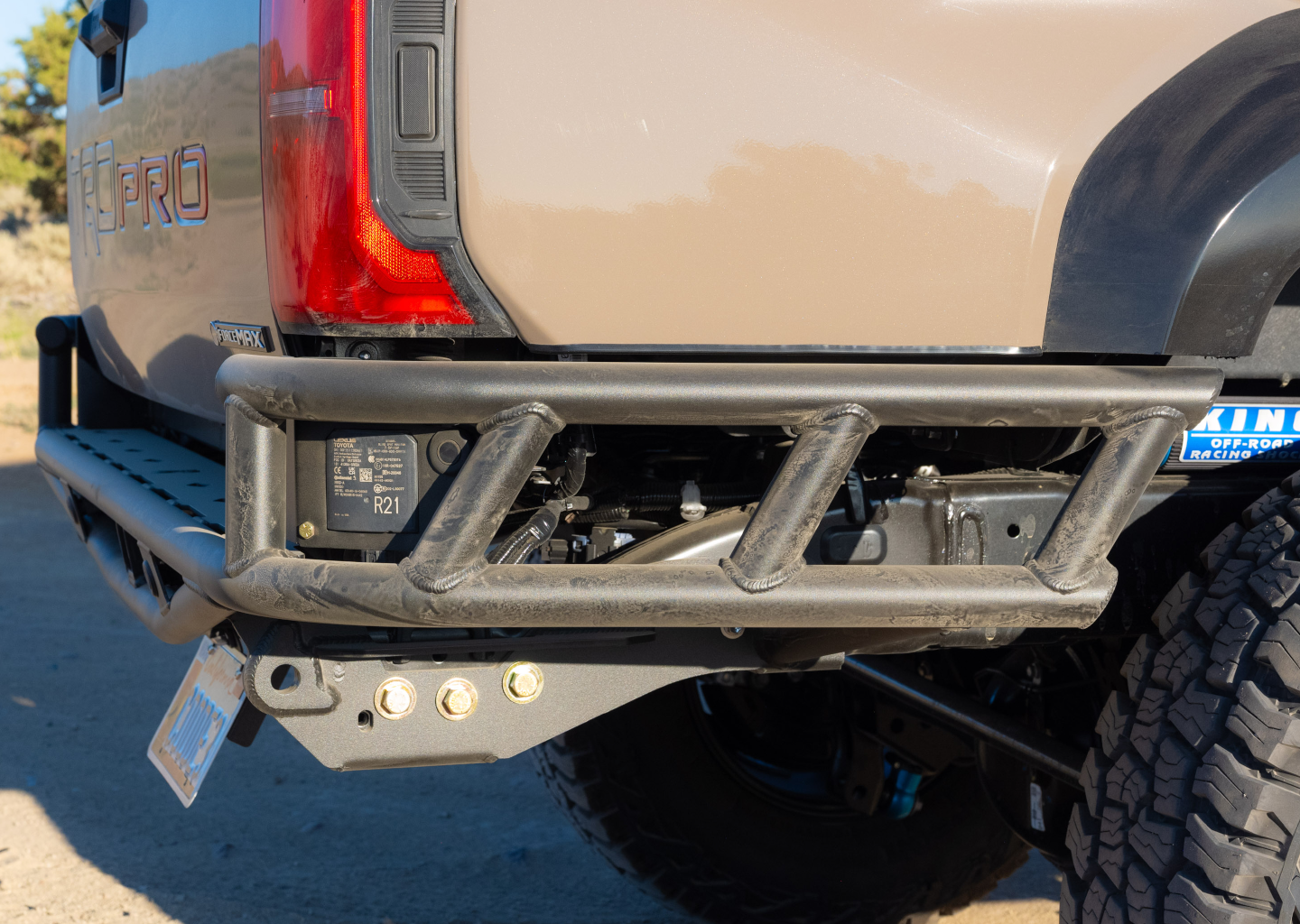 2024+ Tacoma "Black Diamond Series" High Clearance Rear Bumper