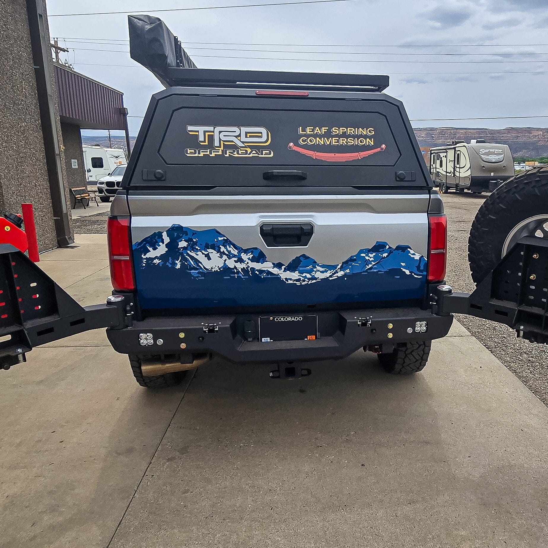 2024+ TOYOTA TACOMA OCTANE DUAL SWING OUT REAR BUMPER Motor Vehicle Parts Chassis Unlimited Inc.