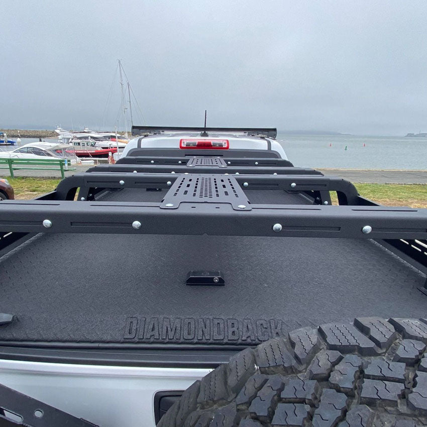 THORAX BED RACK SYSTEM- FITS DIAMOND BACK COVERS 2015-2020 CHEVY COLORADO/GMC CANYON Chassis Unlimited Inc.