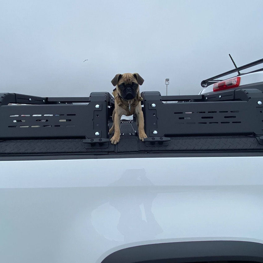 THORAX BED RACK SYSTEM- FITS DIAMOND BACK COVERS 2015-2020 CHEVY COLORADO/GMC CANYON Chassis Unlimited Inc.