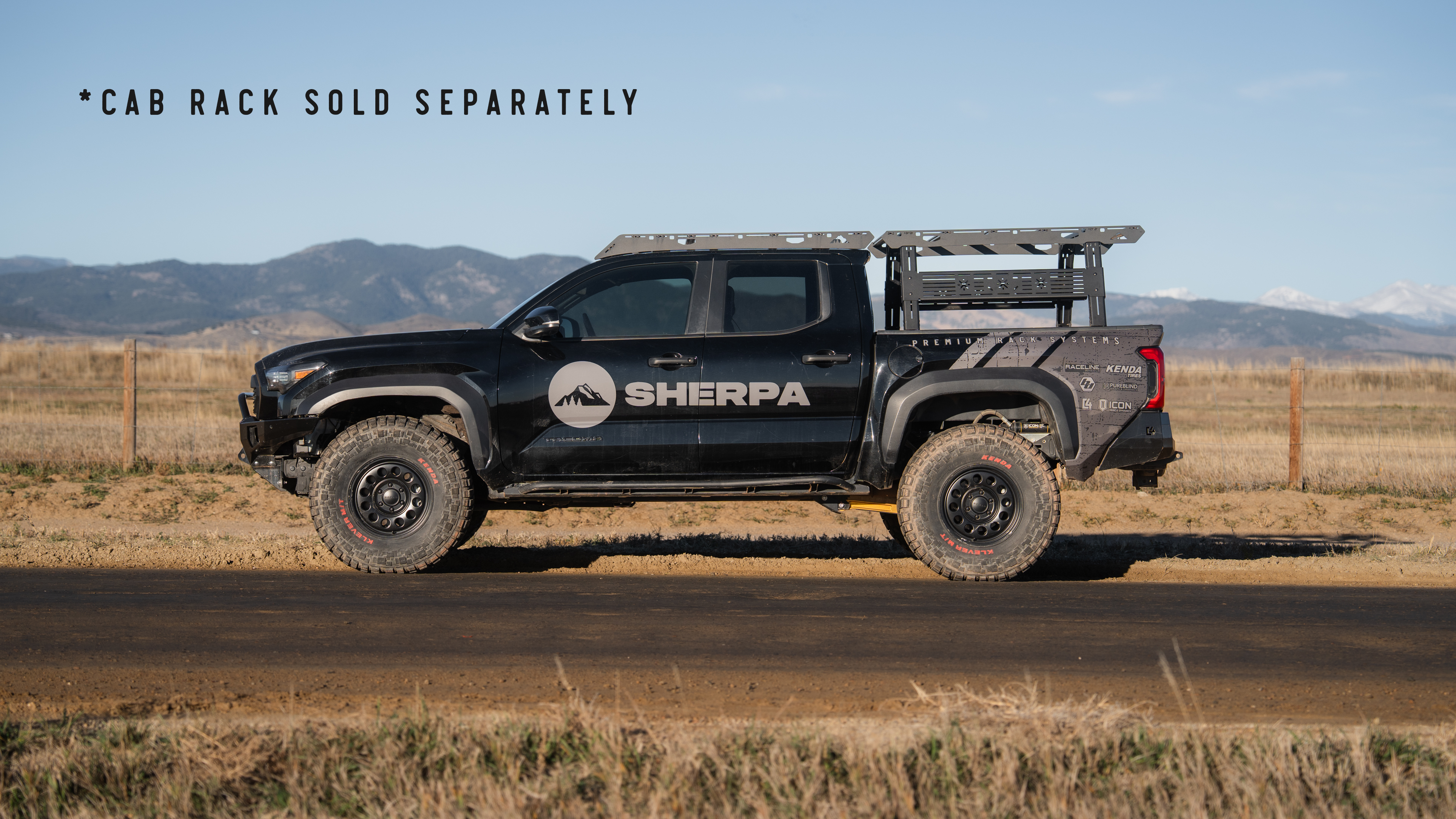 Rack Height PAK System Bed Rack - Sherpa Equipment Company