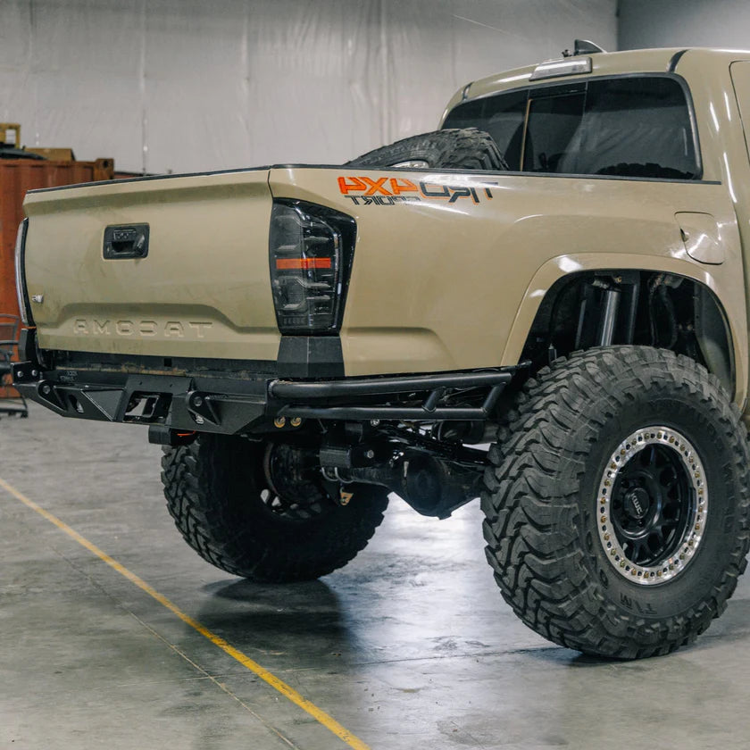 C4 Fabrication - Tacoma Rock Runner High Clearance Rear Bumper / 3rd Gen / 2016-2023