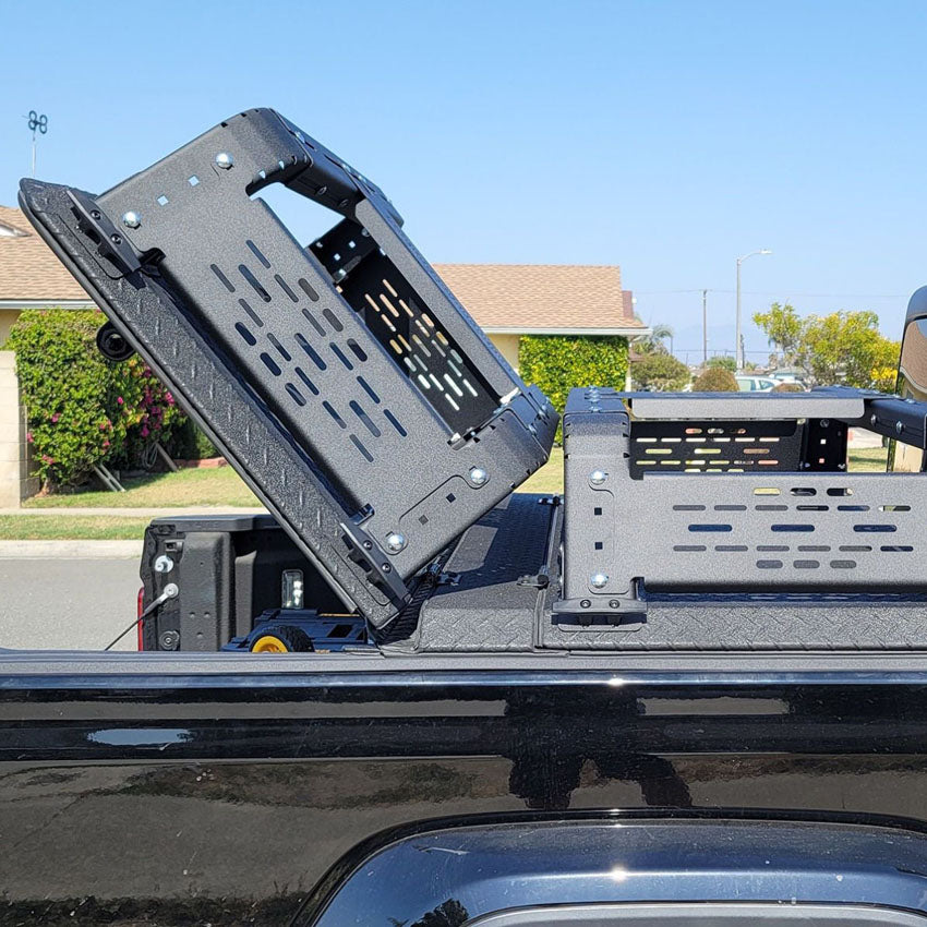 THORAX BED RACK SYSTEM- FITS DIAMOND BACK COVERS 2020-2022 JEEP GLADIATOR Chassis Unlimited Inc.