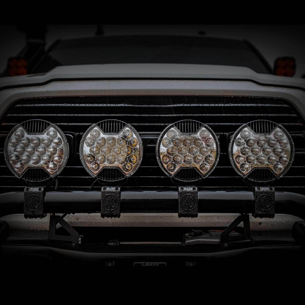 SlimLite® 8" LED - Light Shield - SAE Driving - Clear - # 5209