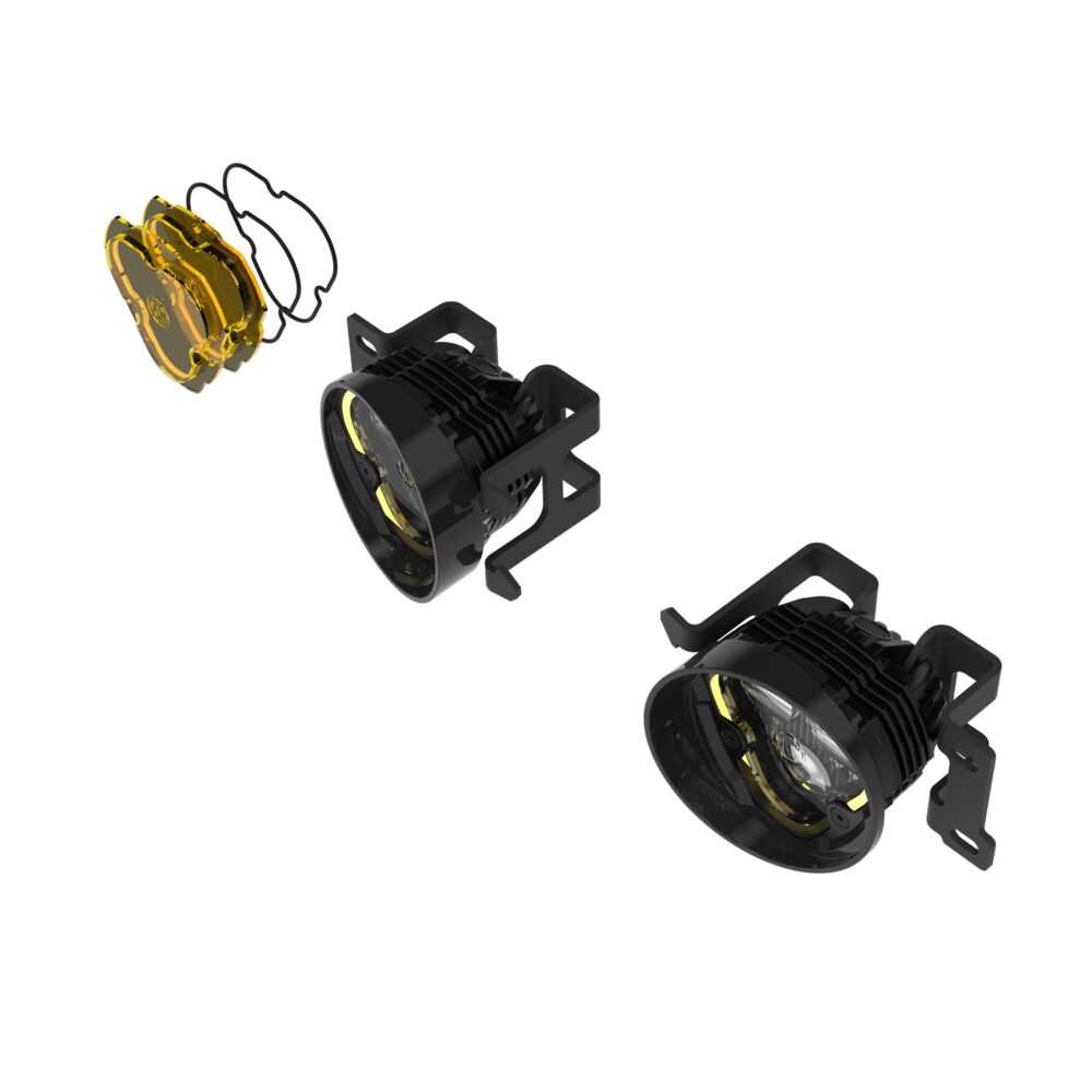 FLEX ERA® 3 Dual Mode SAE Fog LED Light Pods - 2-Light Master Kit - Toyota Tacoma/4Runner/Tundra - # 97154