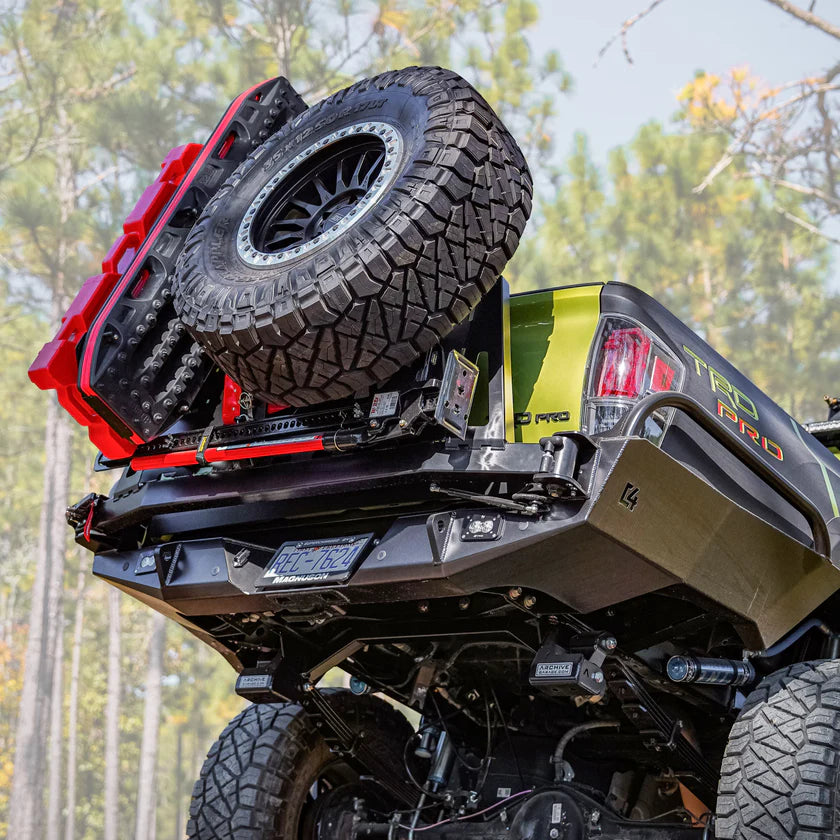 C4 Fabrication - Tacoma Overland Series High Clearance Rear Bumper / 3rd Gen / 2016-2023