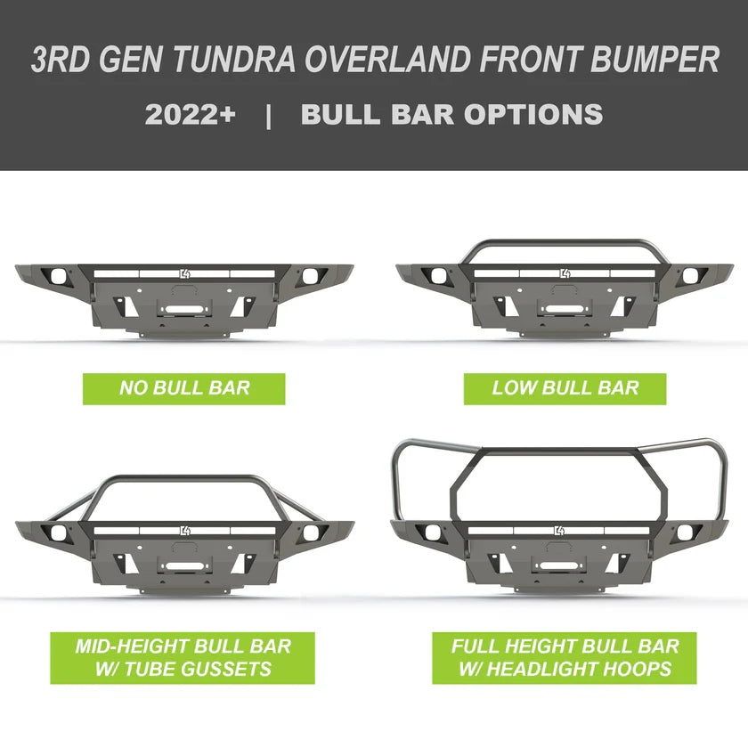 C4 Fabrication - Tundra Overland Series Front Bumper / 3rd Gen / 2022+