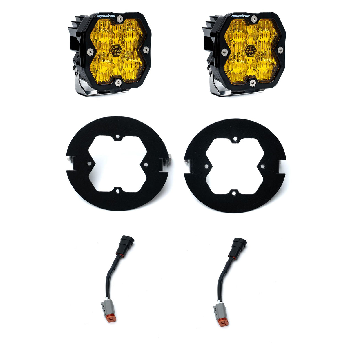 Squadron 2.0 Sport Fog Pocket Light Kit Ford 2006-14 F-150 Toyota 2005-11 Tacoma 2007-13 Tundra Baja Amber Baja Designs