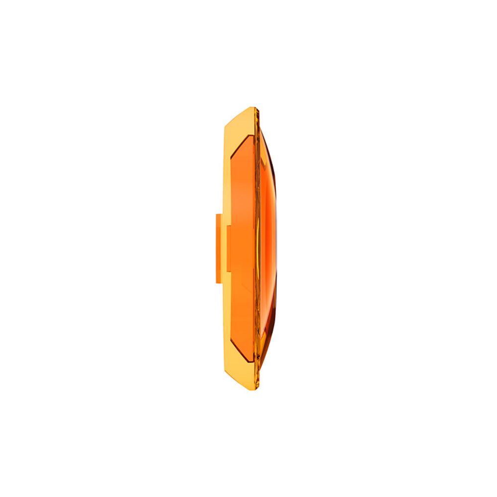 6" SlimLite LED - Light Shield - Amber - # 5104