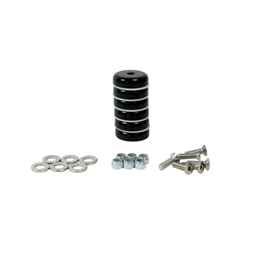 Magnet Mount Kit for Cyclone LED V2 Lights - 6 Pack - # 1373