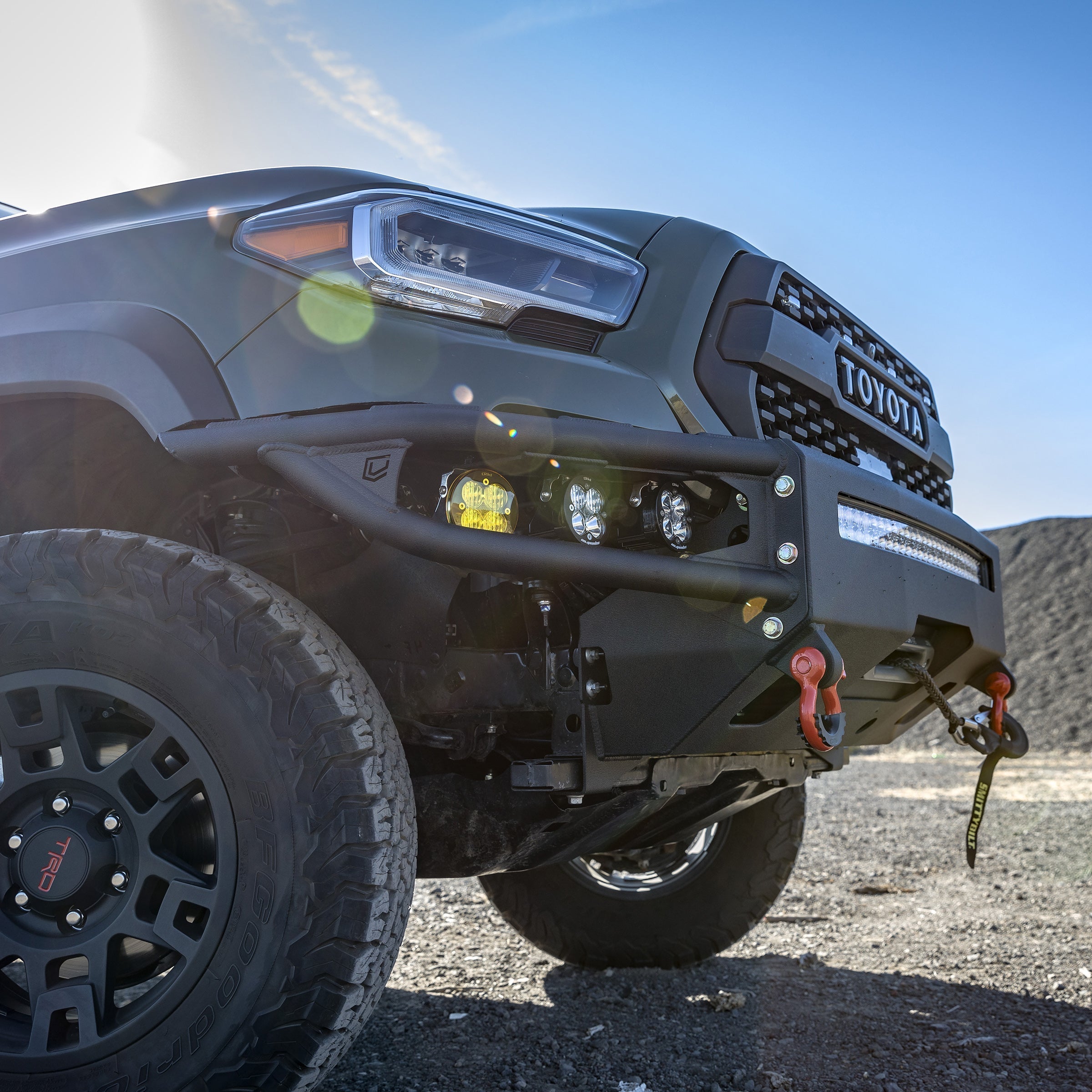 2016-2022 Toyota Tacoma Diablo front winch bumper Chassis Unlimited Inc.