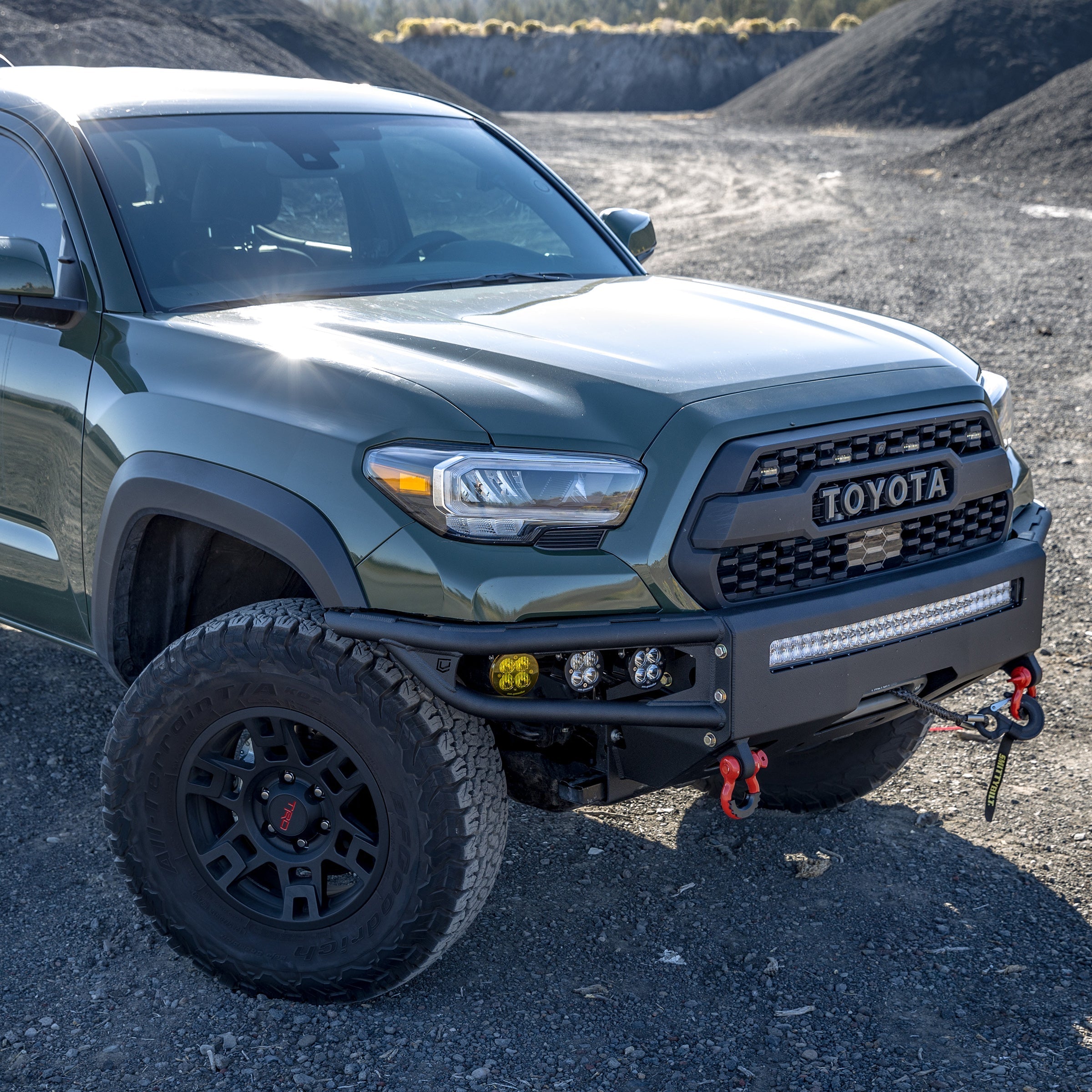2016-2022 Toyota Tacoma Diablo front winch bumper Chassis Unlimited Inc.
