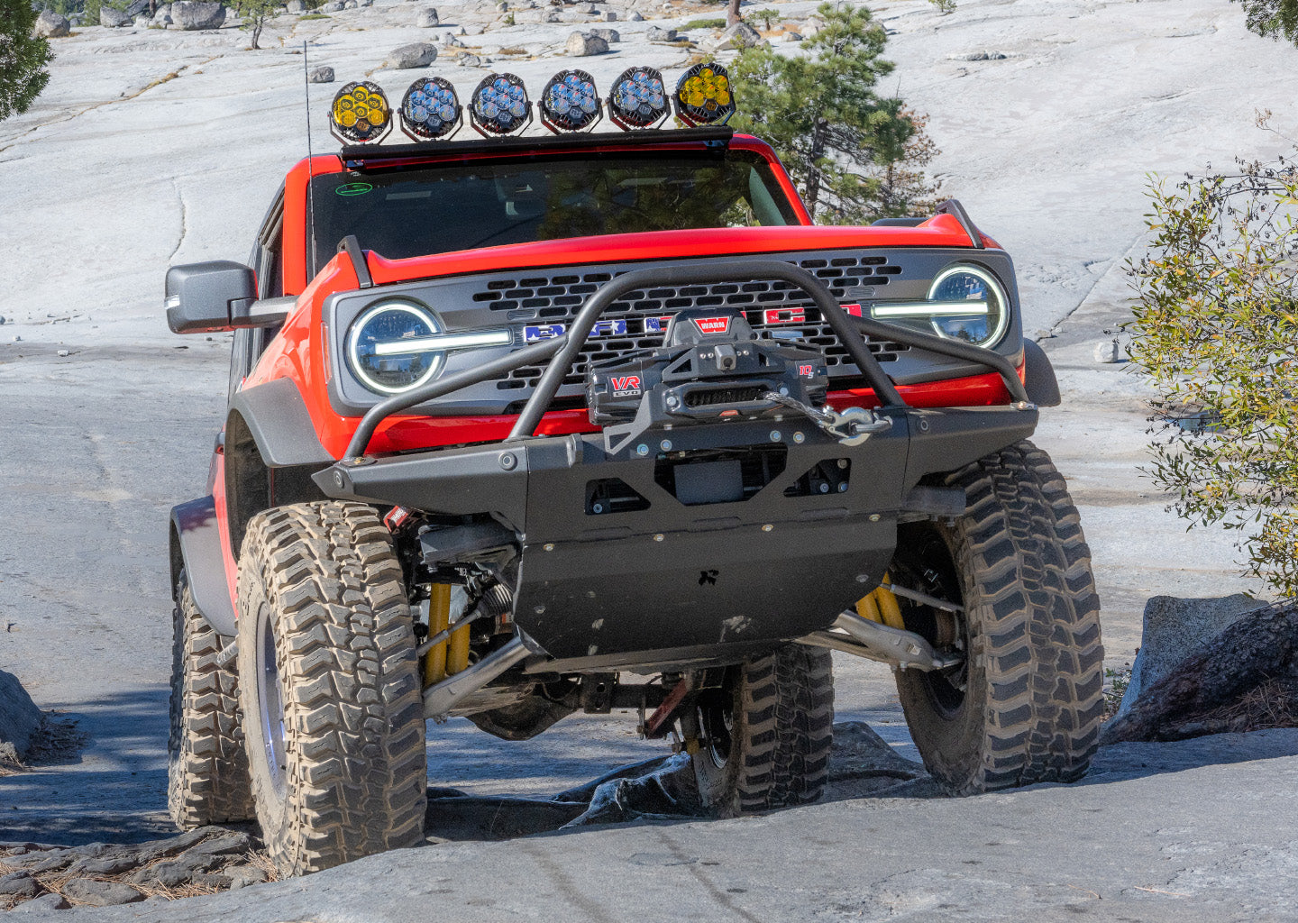 Bronco Front Bumper + Skid Bundle