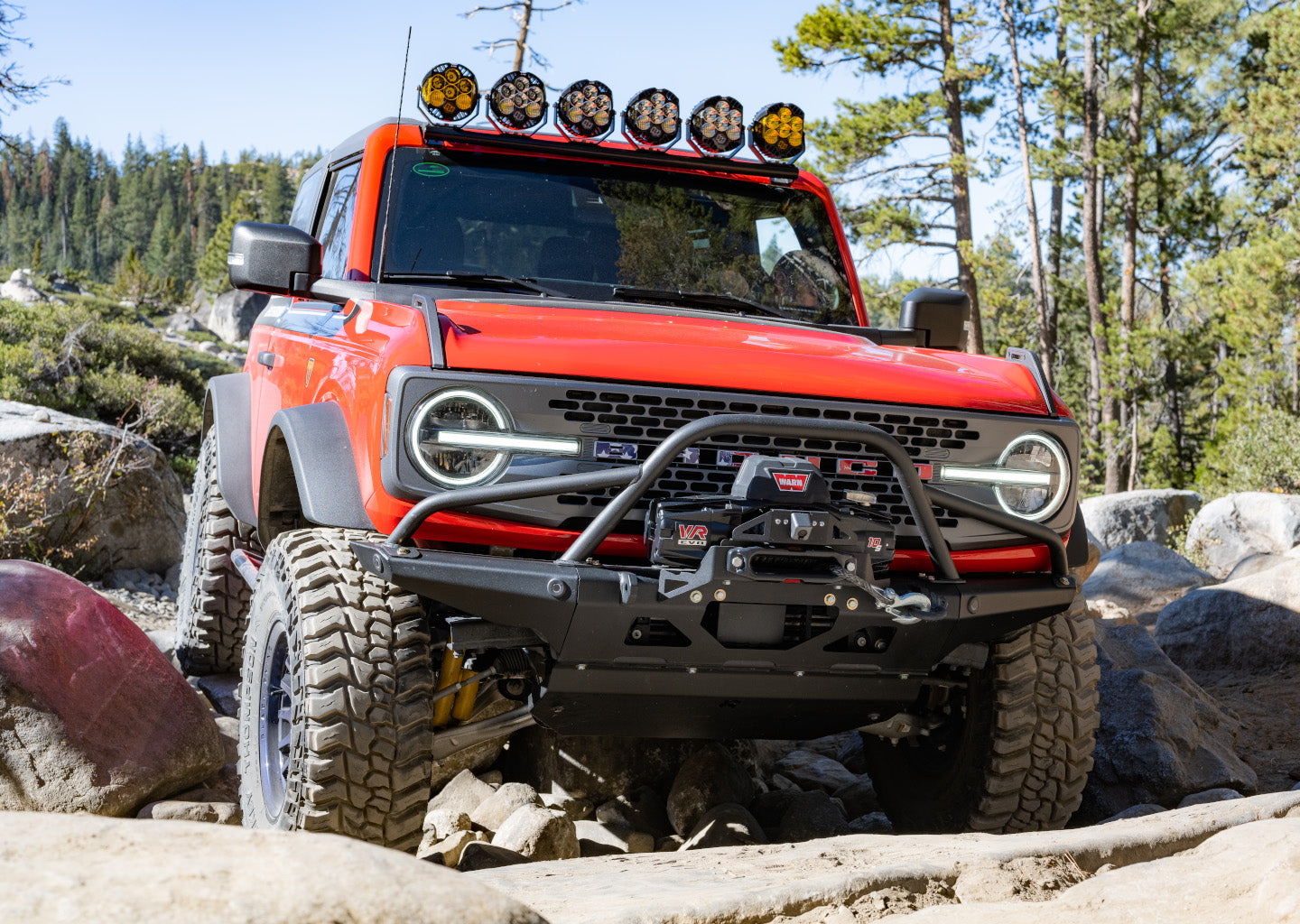 Bronco Front Bumper + Skid Bundle