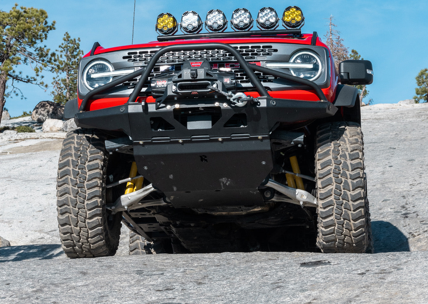 Bronco Front Bumper + Skid Bundle