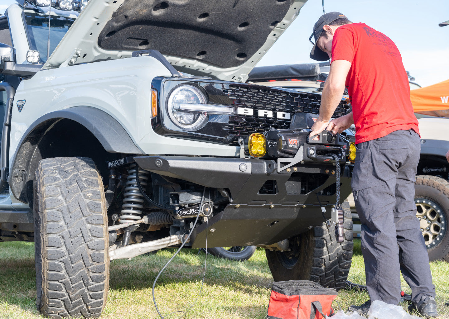 Bronco Front Bumper + Skid Bundle