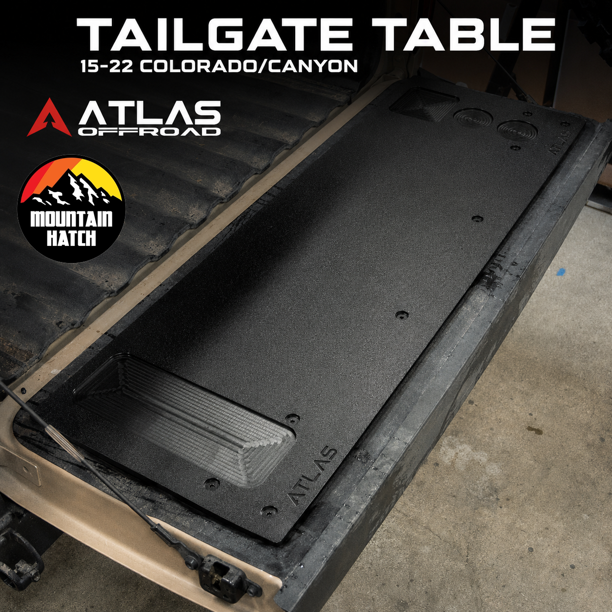 Atlas x Mountain Hatch Tailgate Table | 15-22 Colorado/Canyon