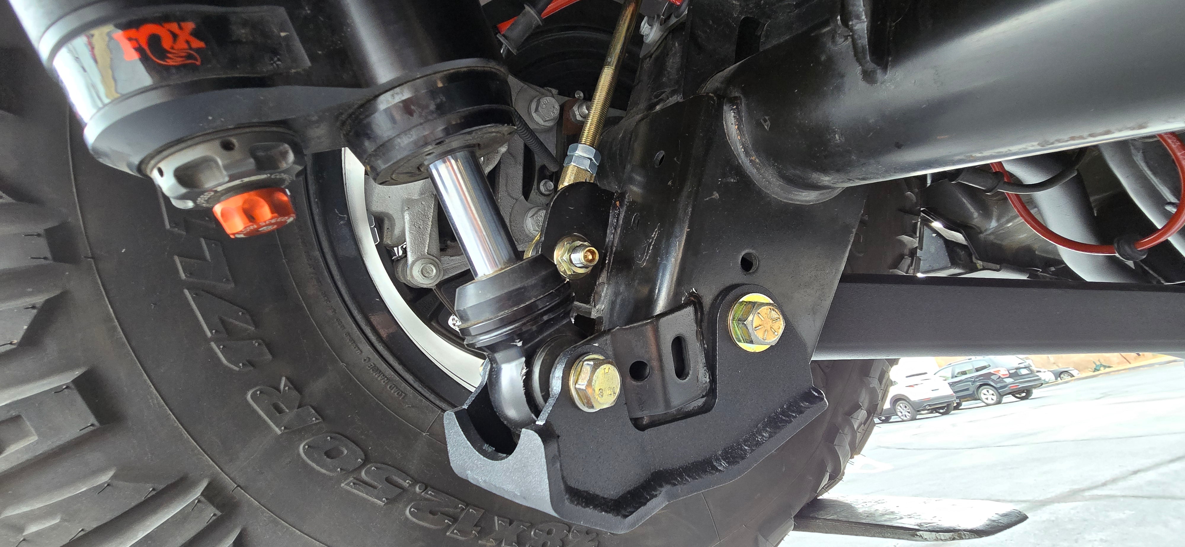 Jeep Wrangler Rear Bolt On Shock Bracket Control Arm Skids 2018+ JL Clayton Off Road