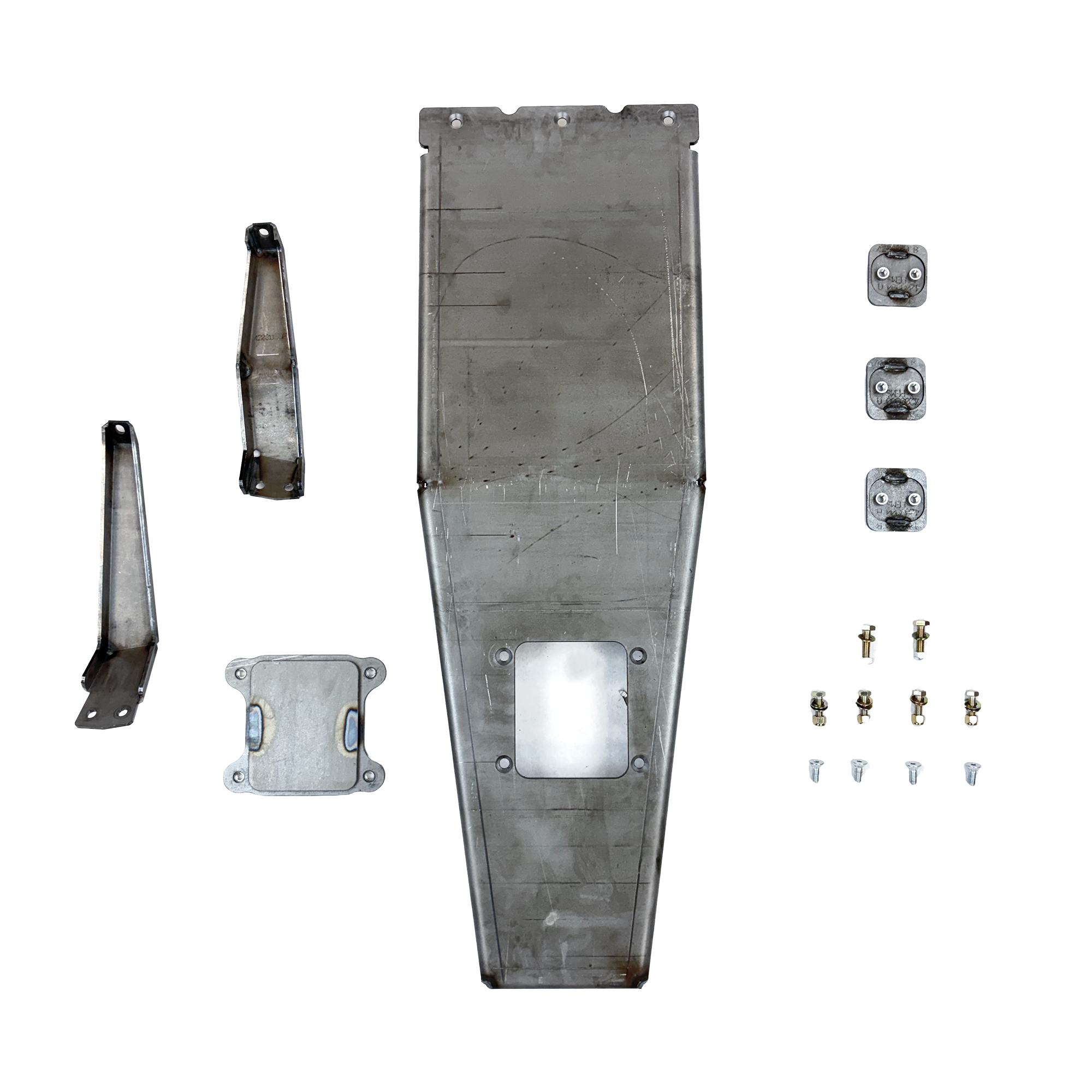 Jeep Wrangler 2.0L Engine Skid Plate System (2018-2024+, JL)