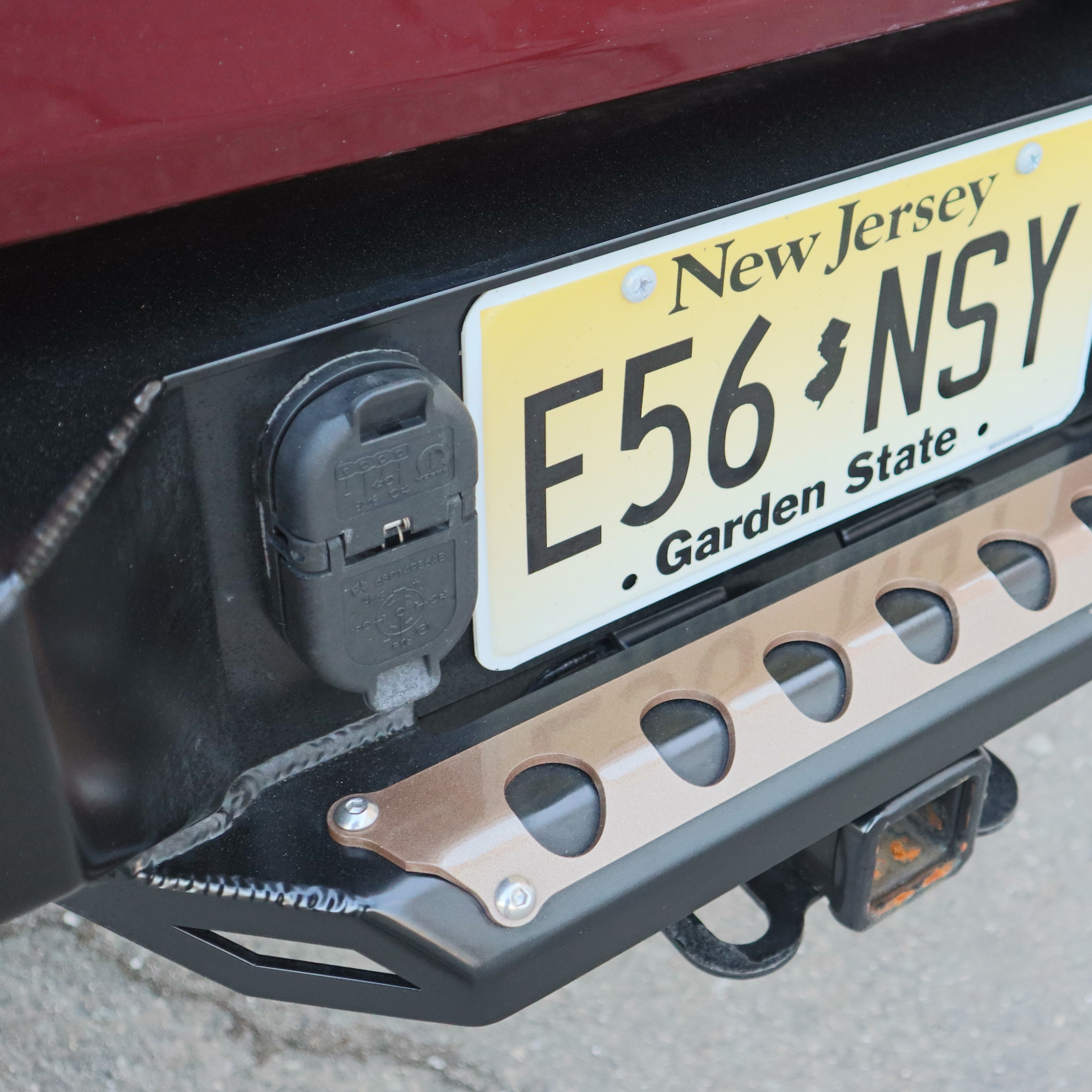 2020-2022 Jeep Gladiator Octane Rear Bumper by Chassis Unlimited Inc.