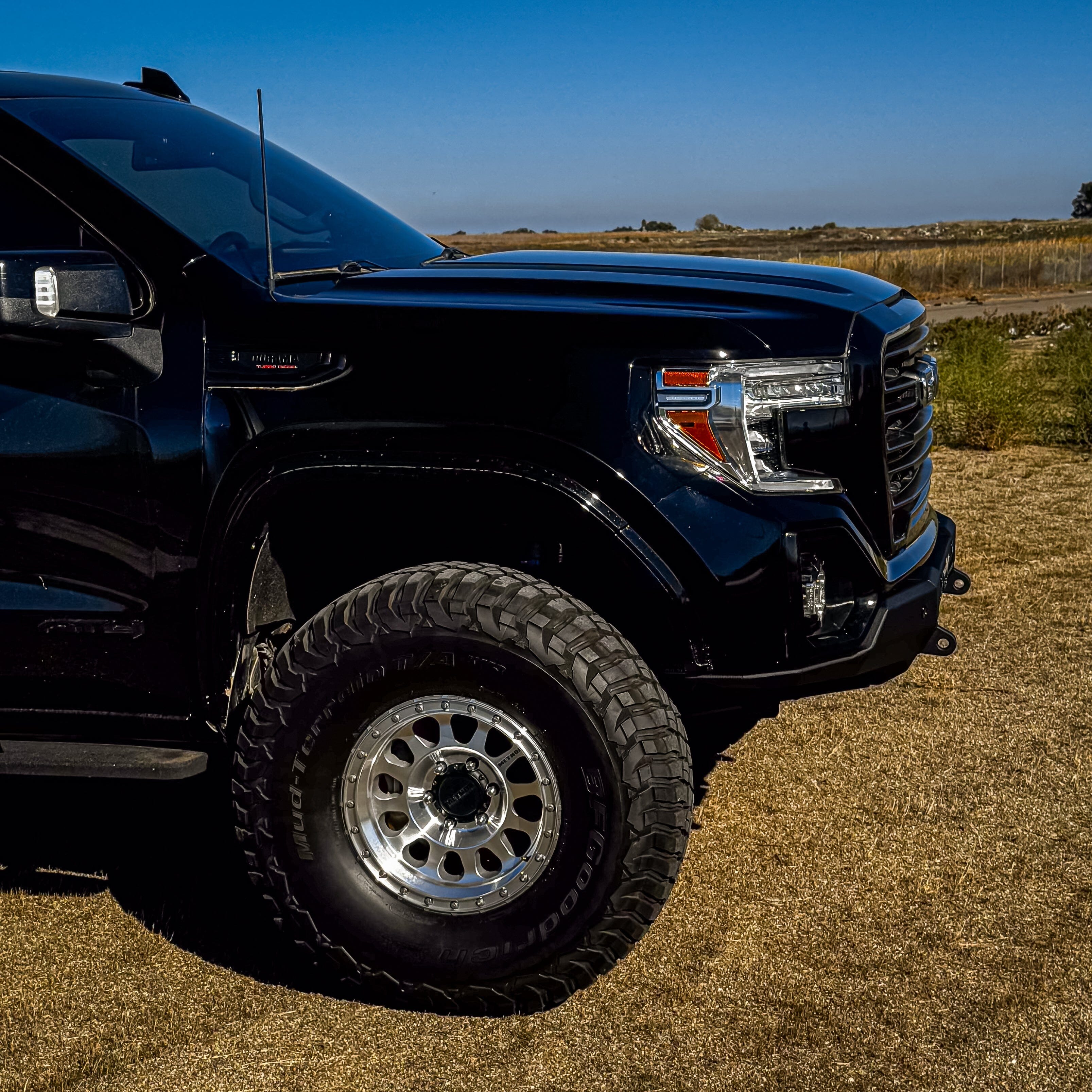 2019-2021 GMC SIERRA 1500 RTS FRONT WINCH BUMPER Chassis Unlimited Inc.