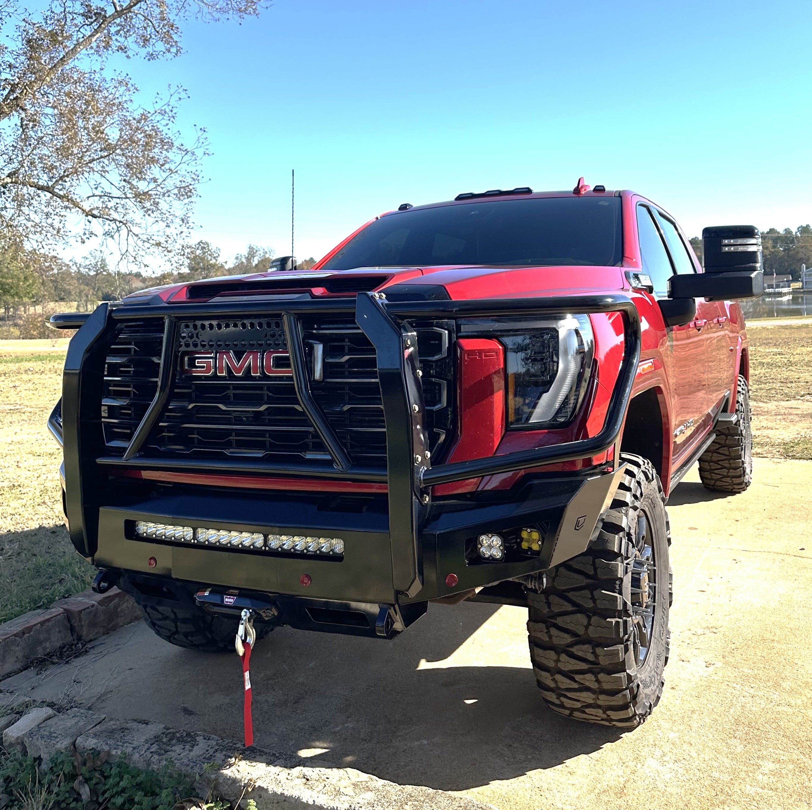 2024+ GMC SIERRA 2500/3500 OCTANE FRONT WINCH BUMPER W/ GUARD Chassis Unlimited Inc.