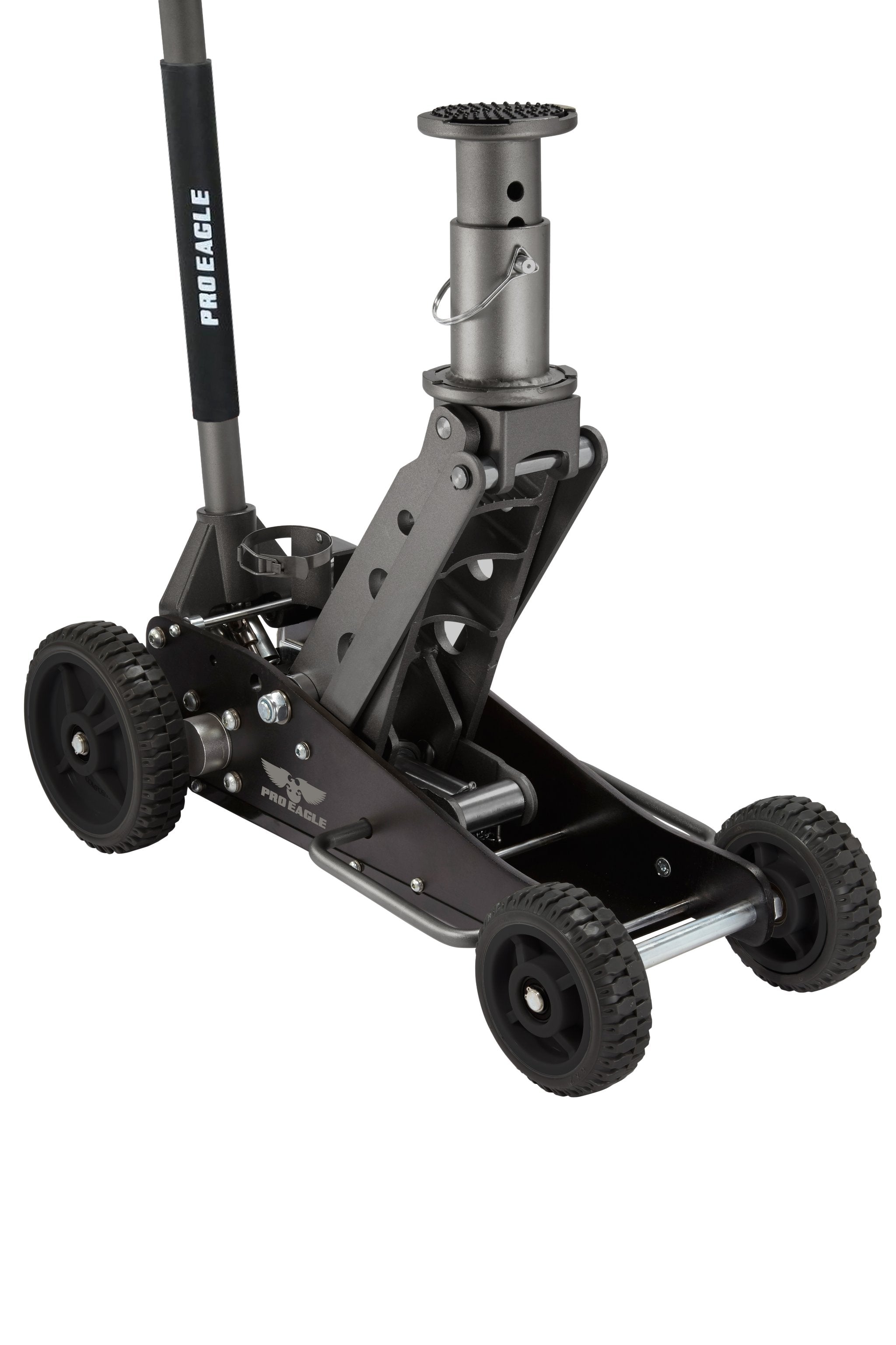 Pro-Eagle - 2 Ton Floor Jack, Big Wheel "The Beast"